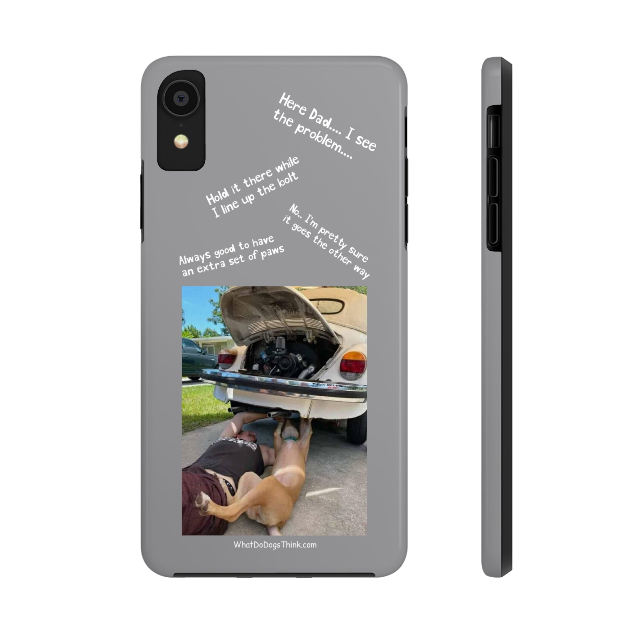 Bug Helper Compilation Grey Tough Phone Cases