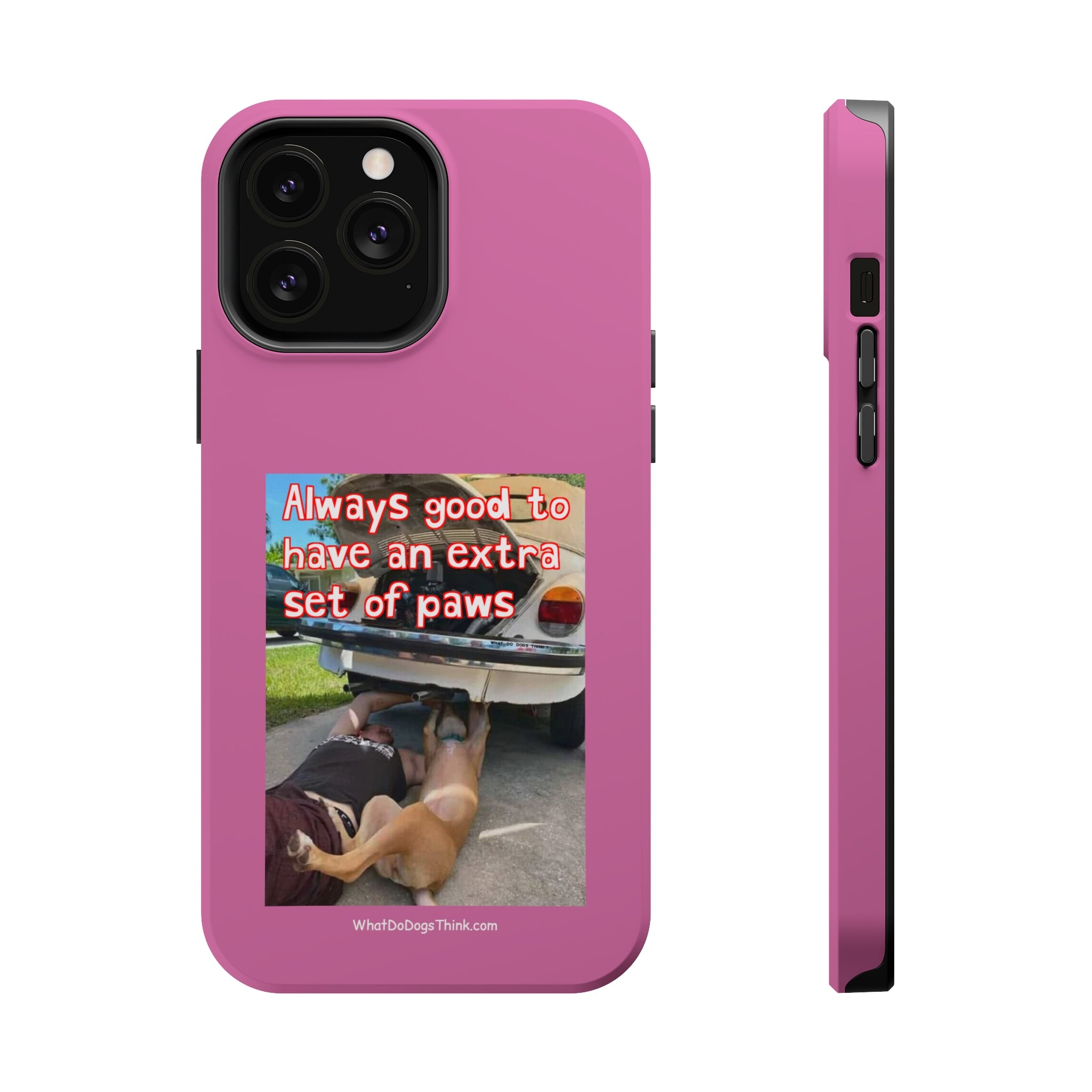 Extra Paw Pink MagSafe Tough Cases