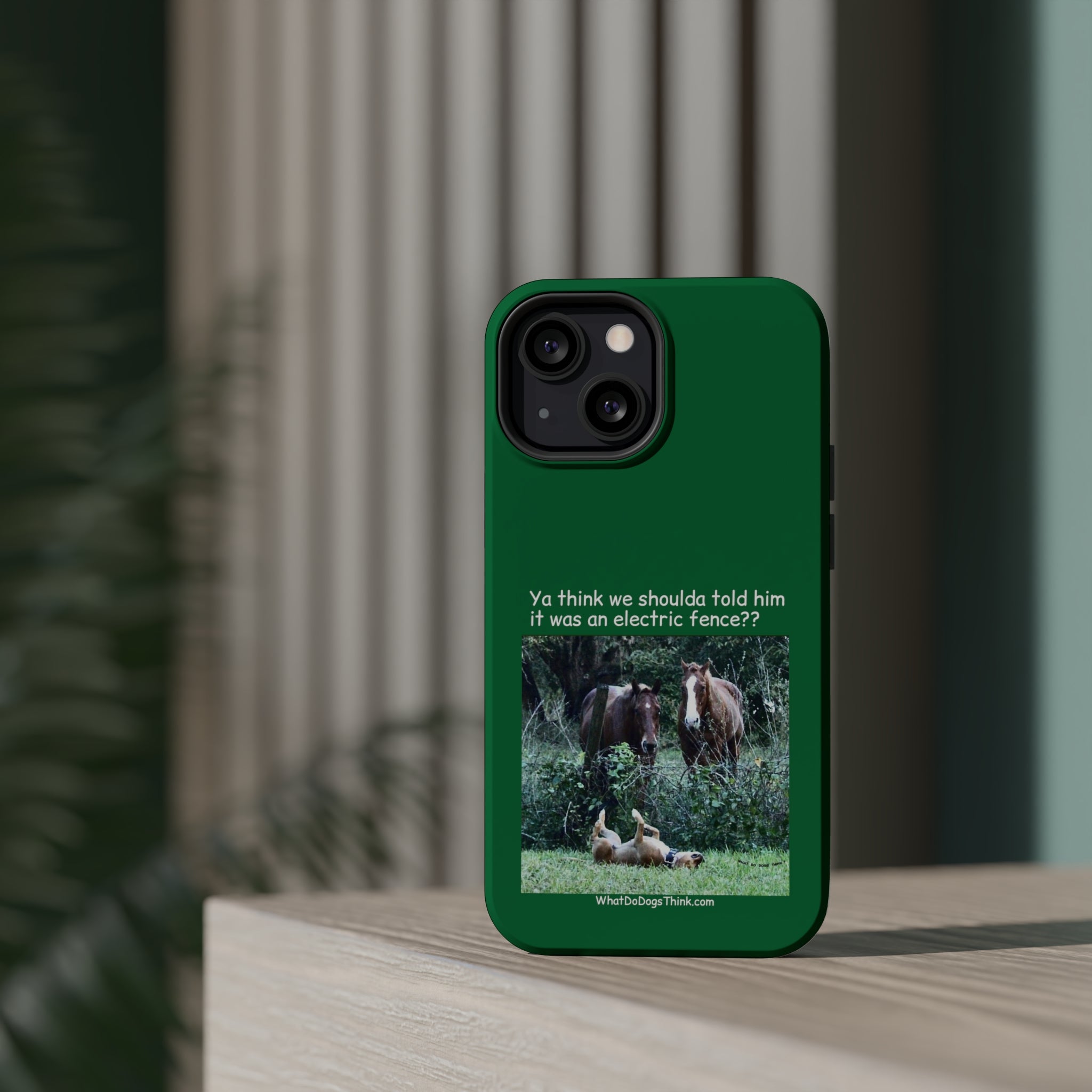 Electric Fence Green MagSafe Tough Cases