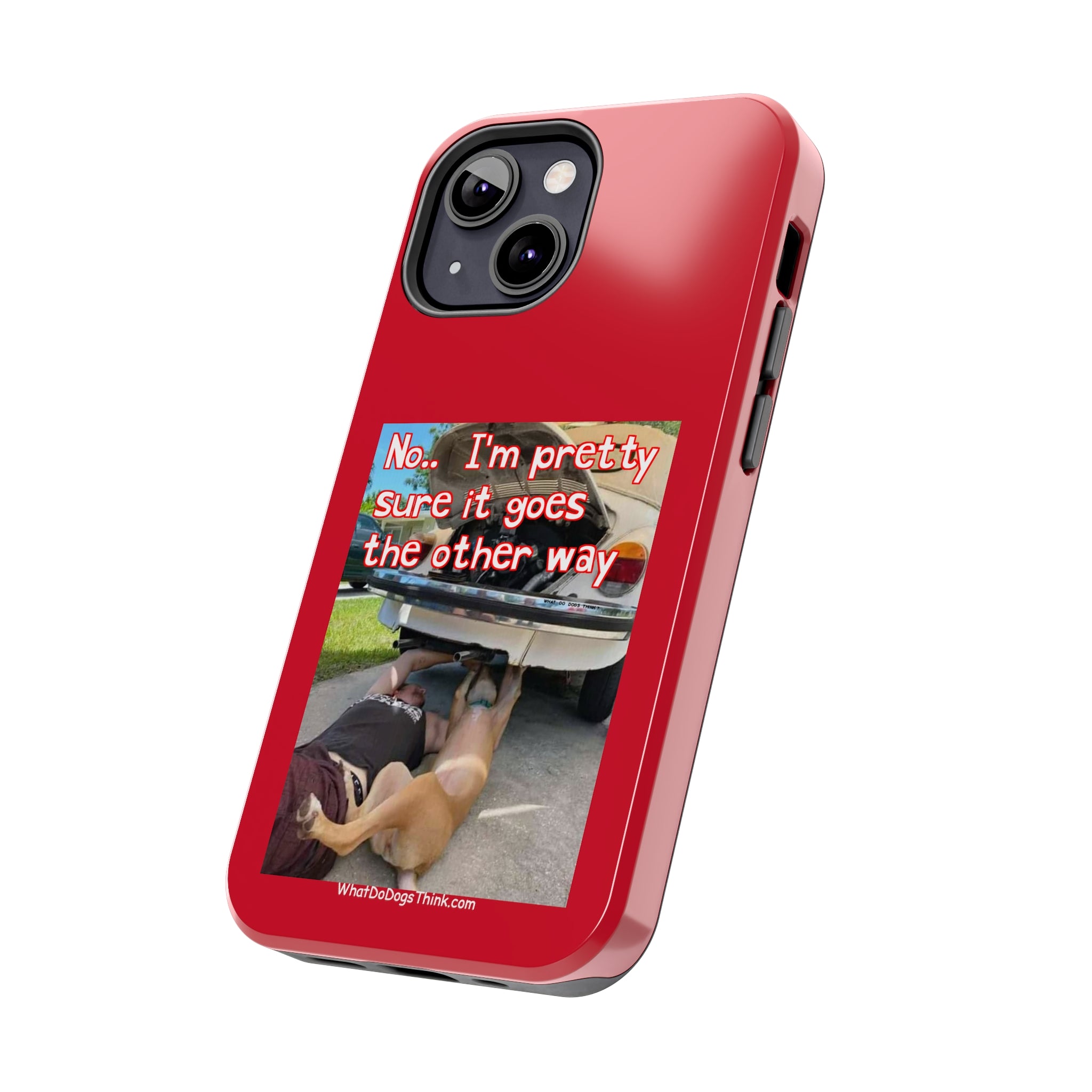 Other Way Red Tough Phone Cases