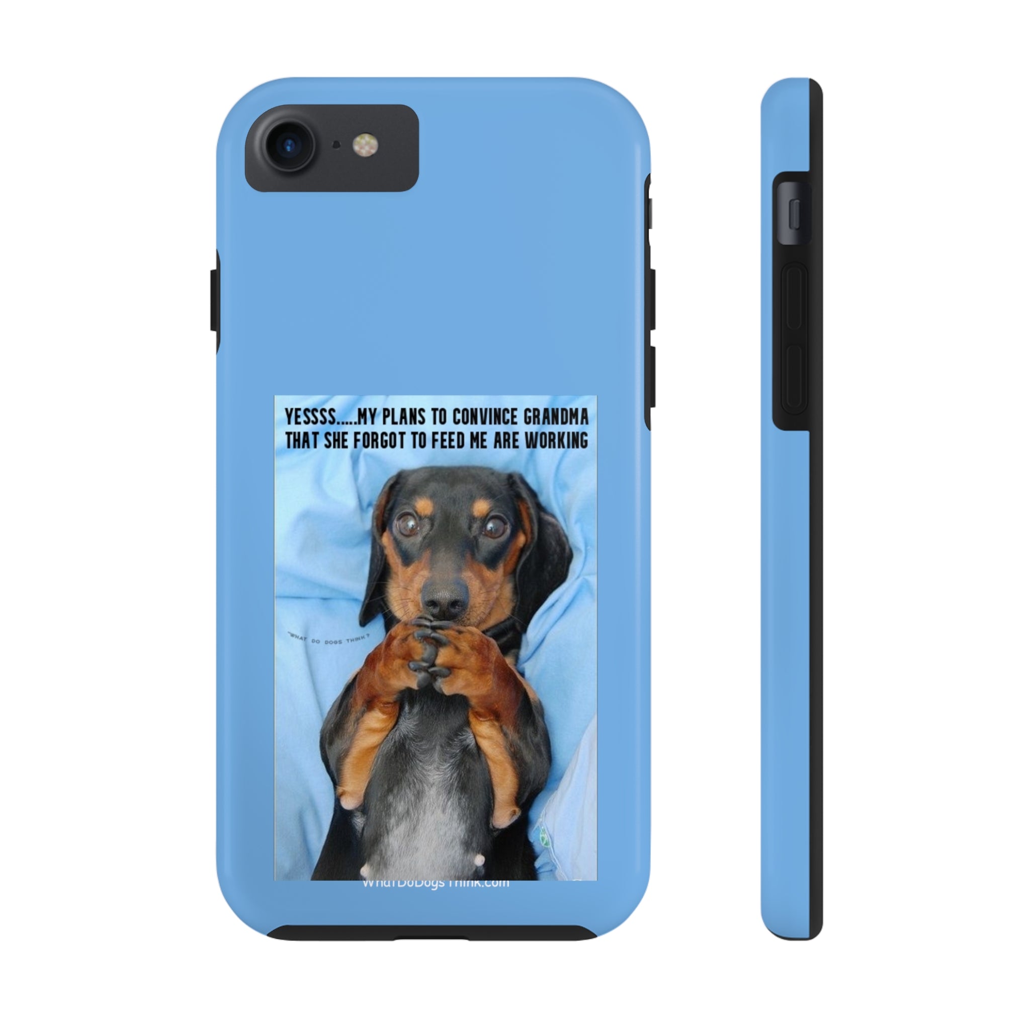 Grandma Blue Tough Phone Cases