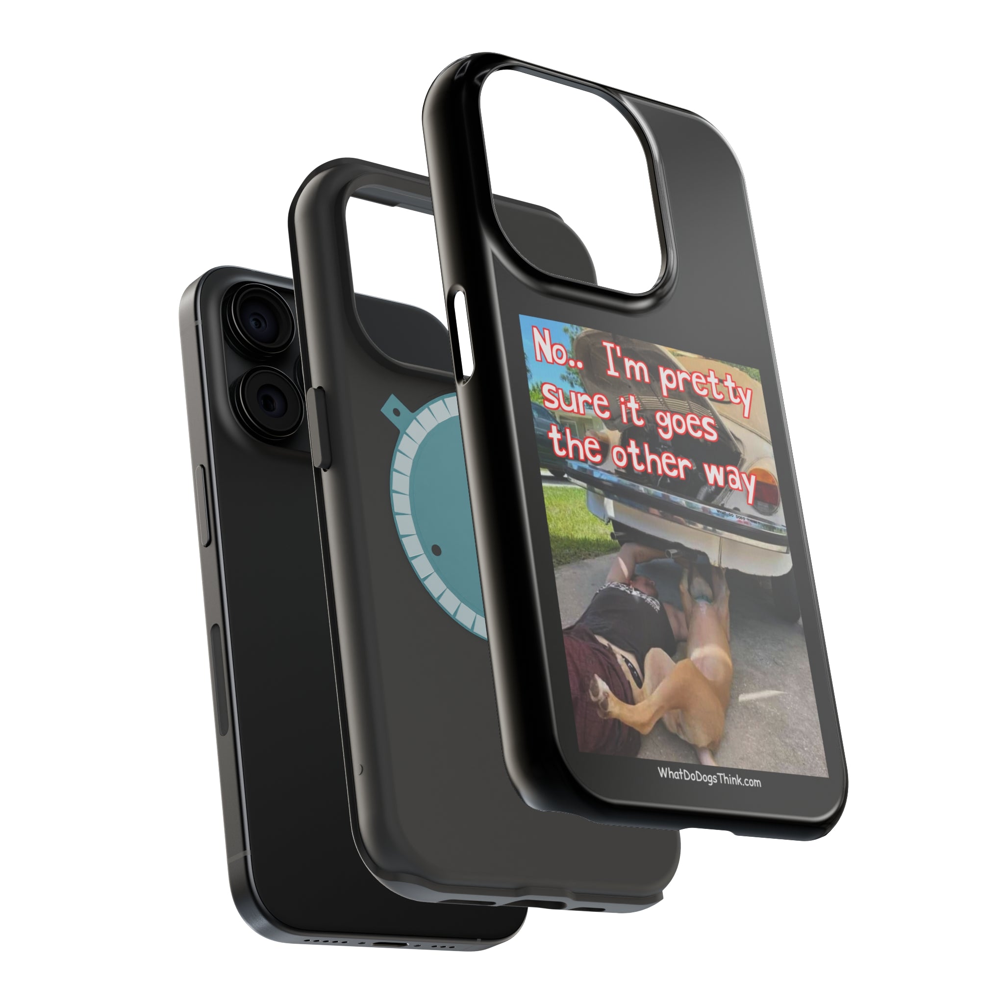 Other Way Black MagSafe Tough Cases