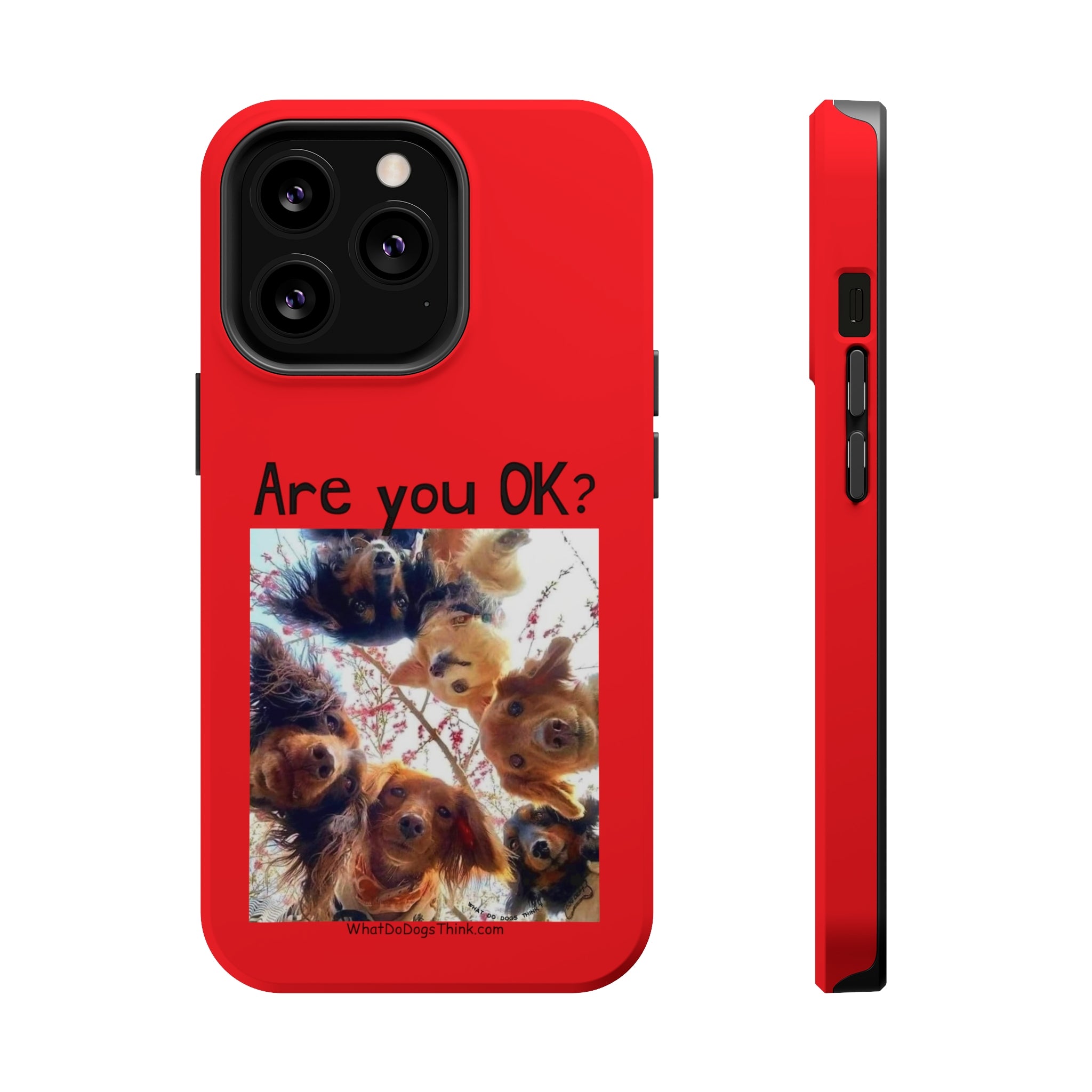 Are you OK? Red MagSafe Tough Cases