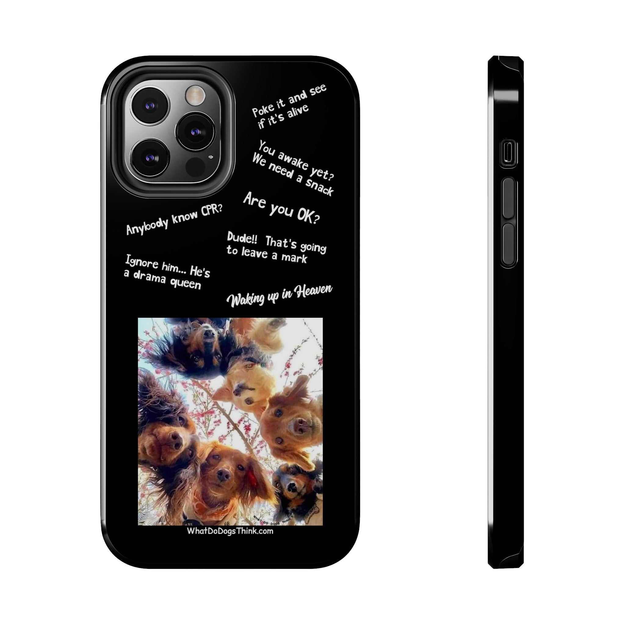 Are you OK? Compilation Black Tough Phone Cases