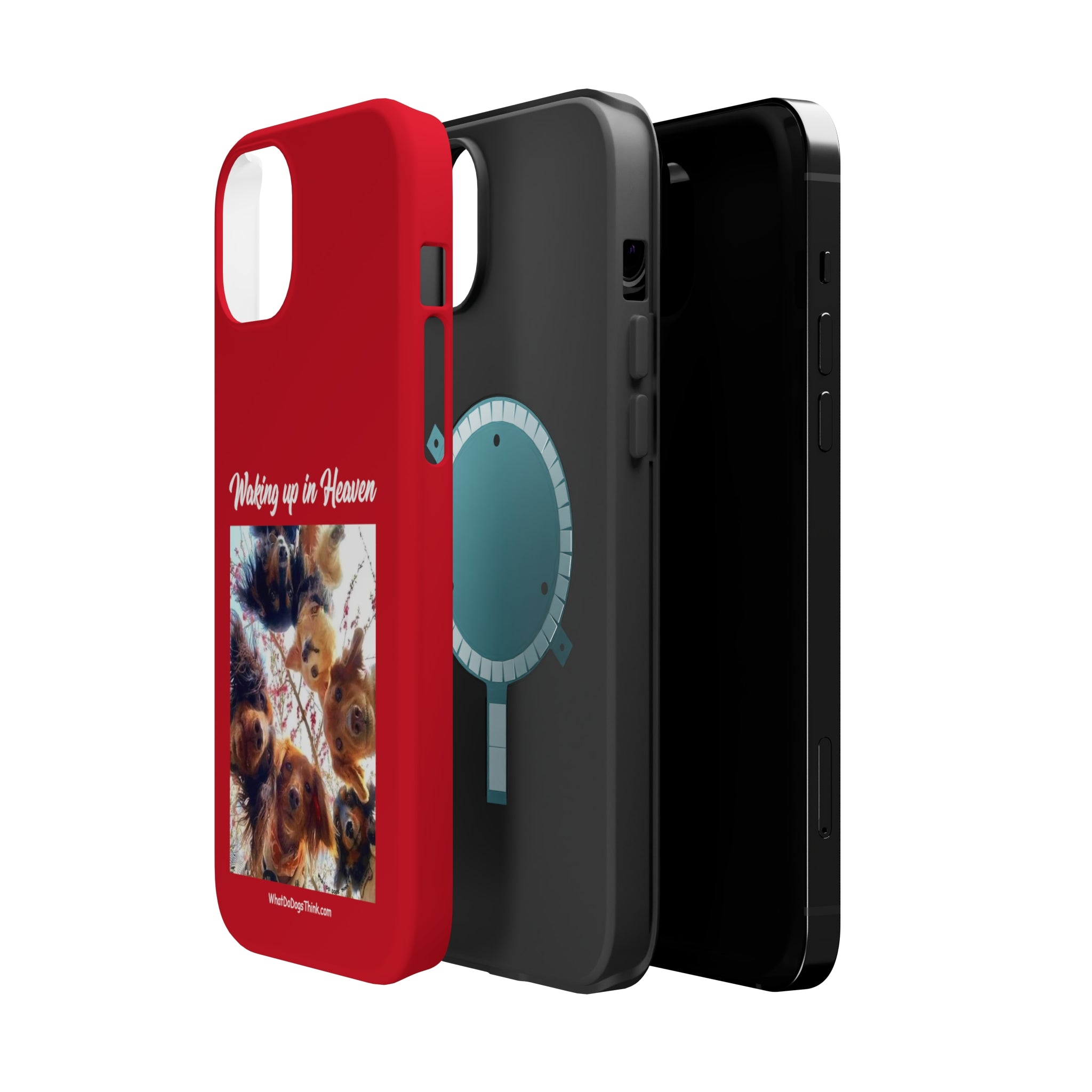 Waking Up In Heaven Red MagSafe Tough Cases