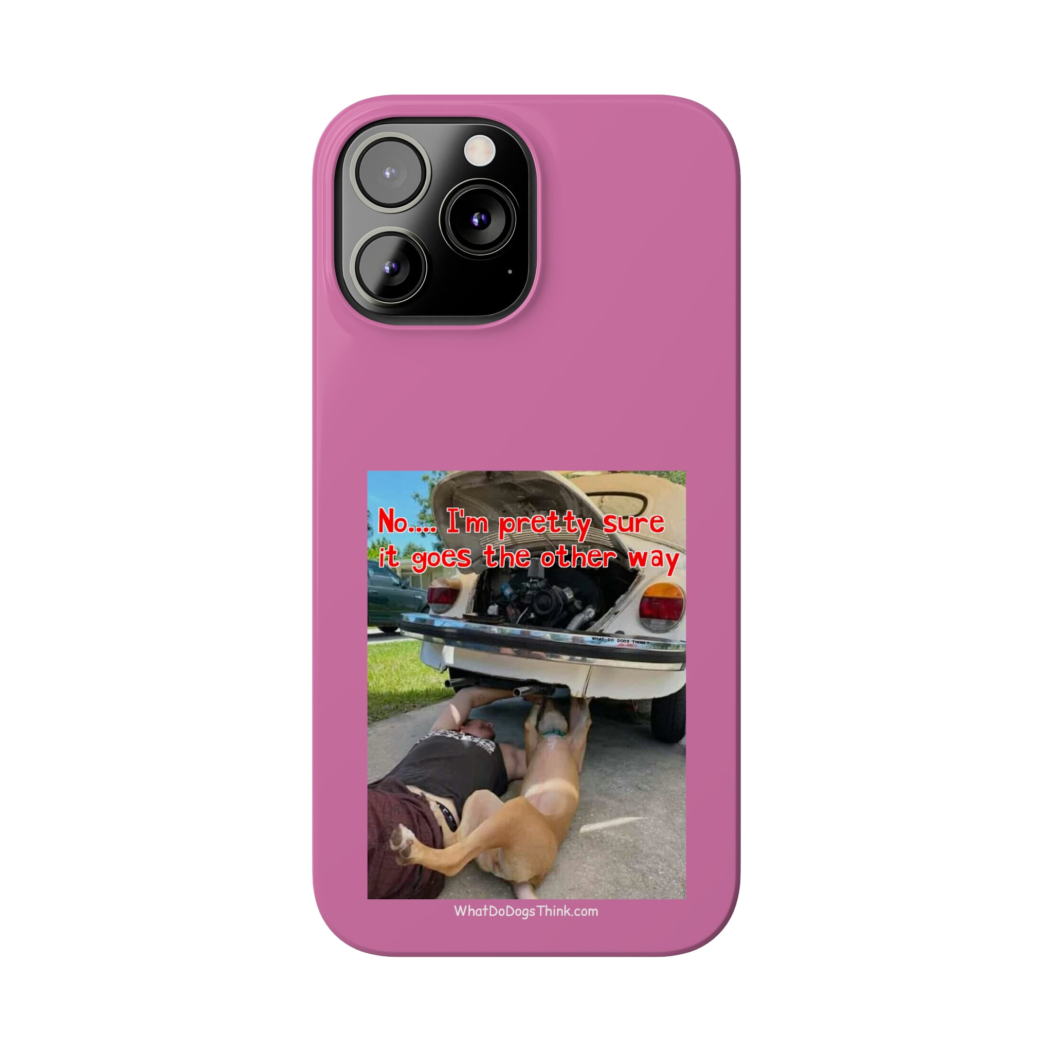 Other Way Pink Slim Phone Cases