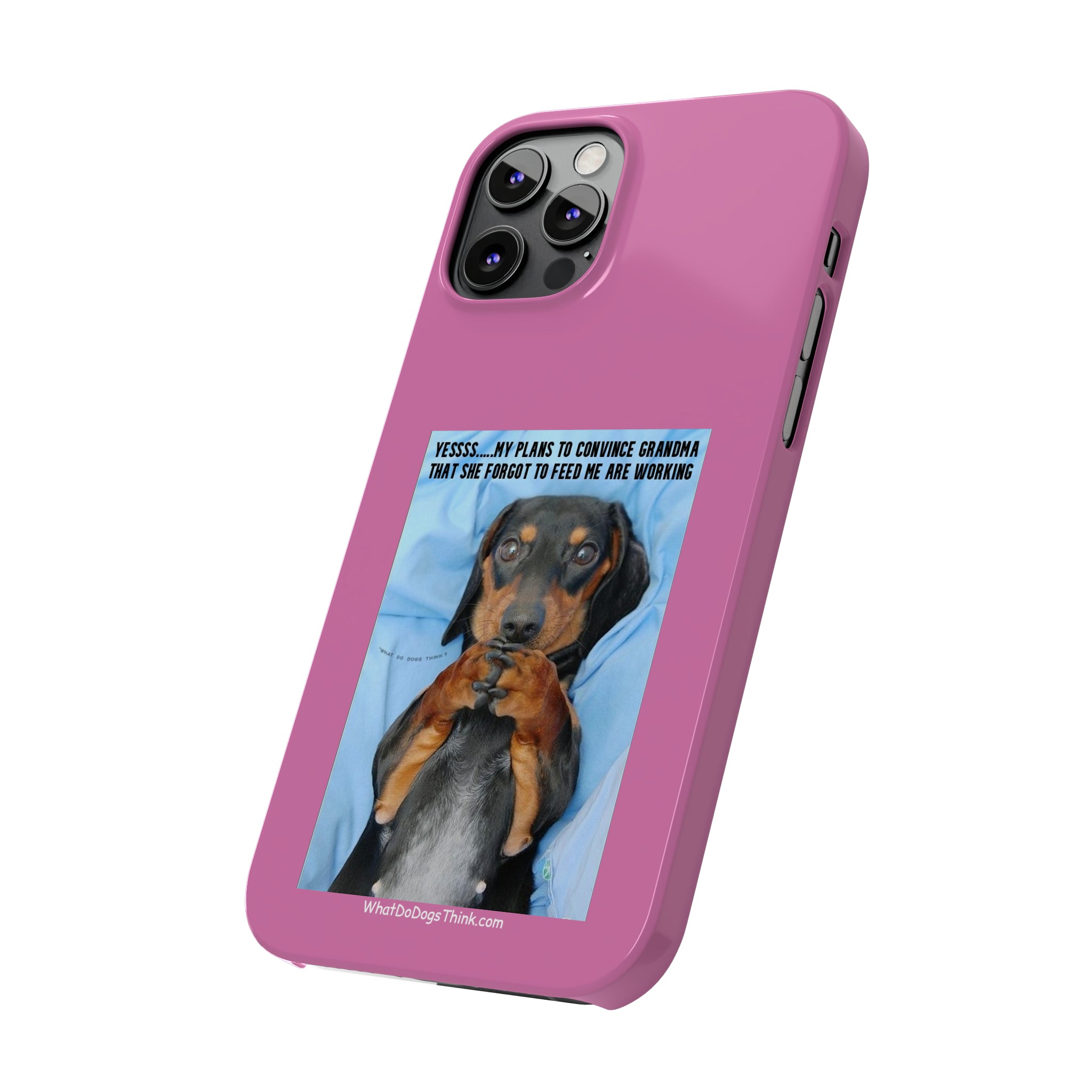 Grandma Pink Slim Phone Cases