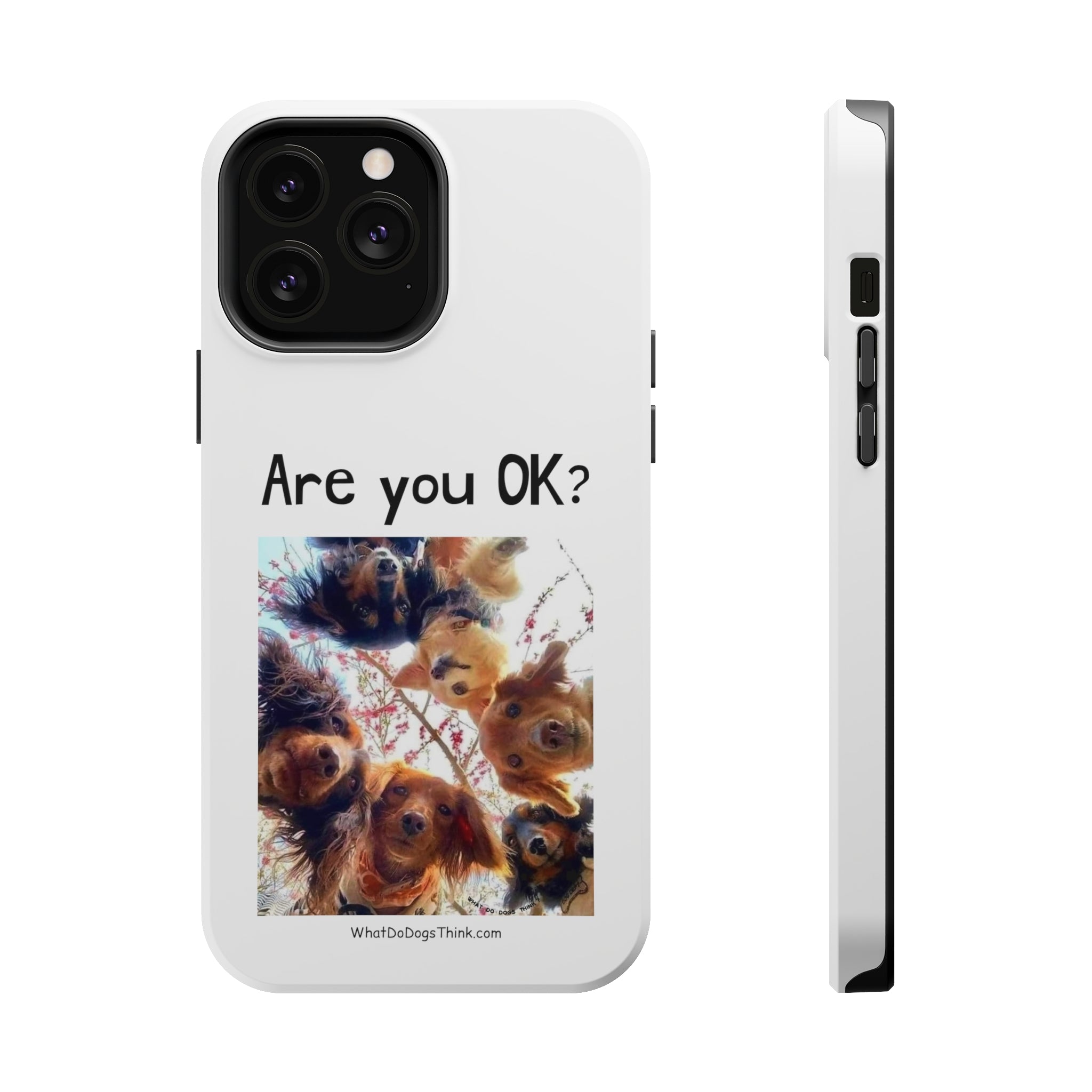 Are you OK? White MagSafe Tough Cases