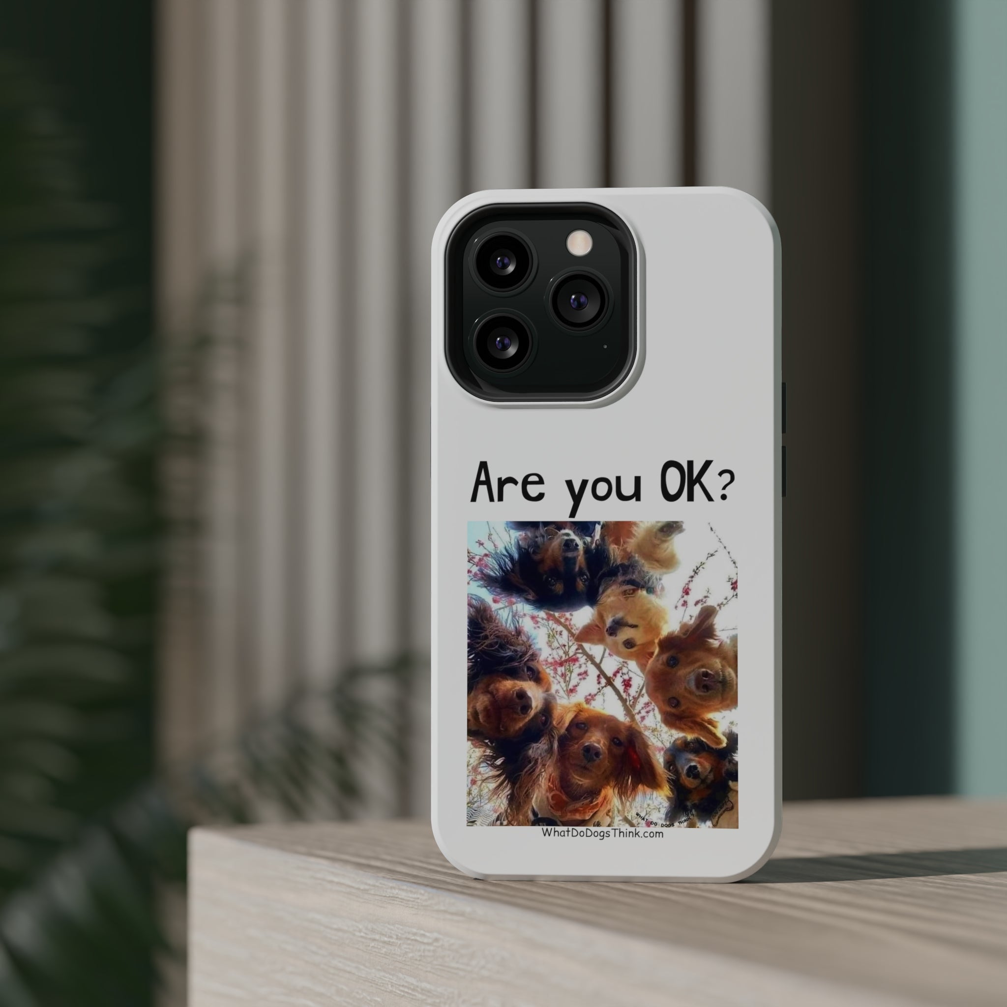 Are you OK? White MagSafe Tough Cases