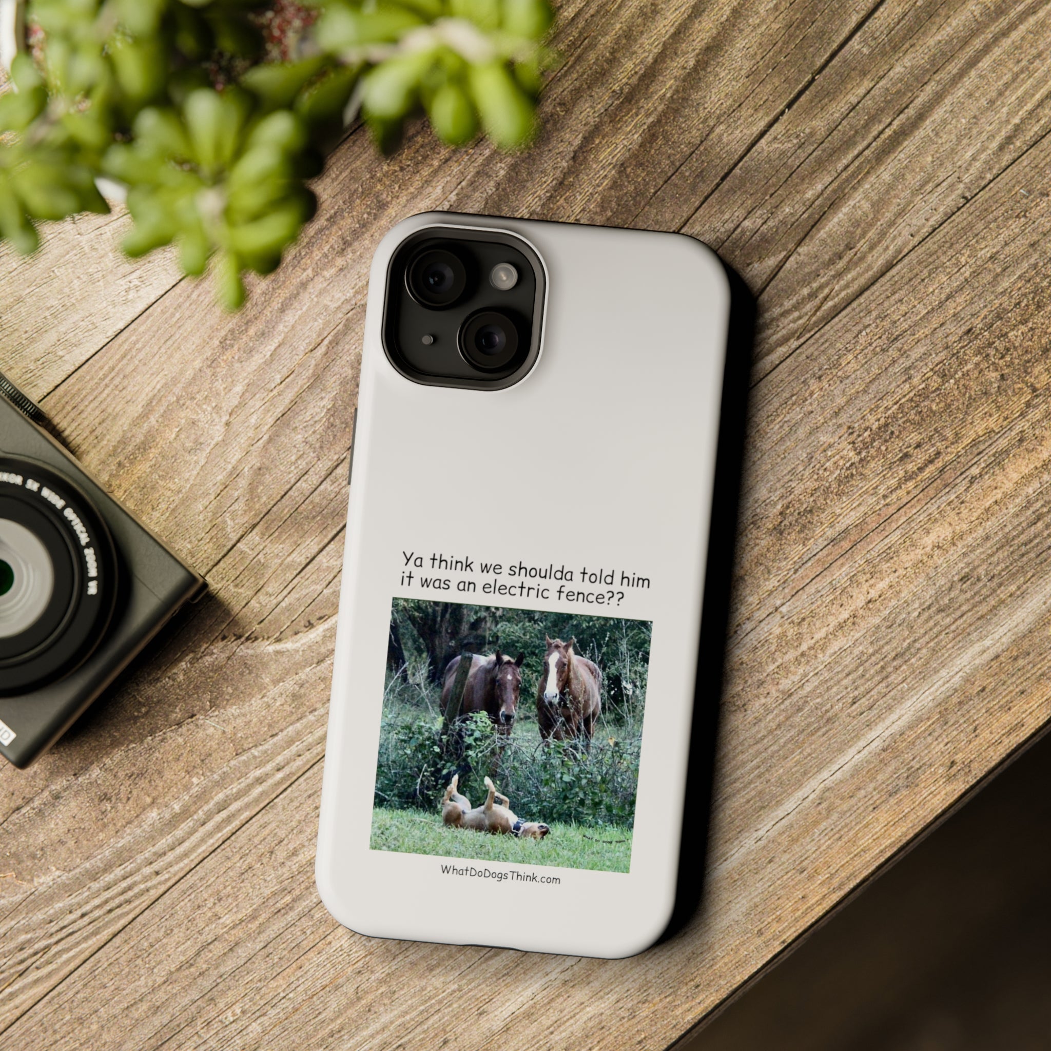 Electric Fence White MagSafe Tough Cases