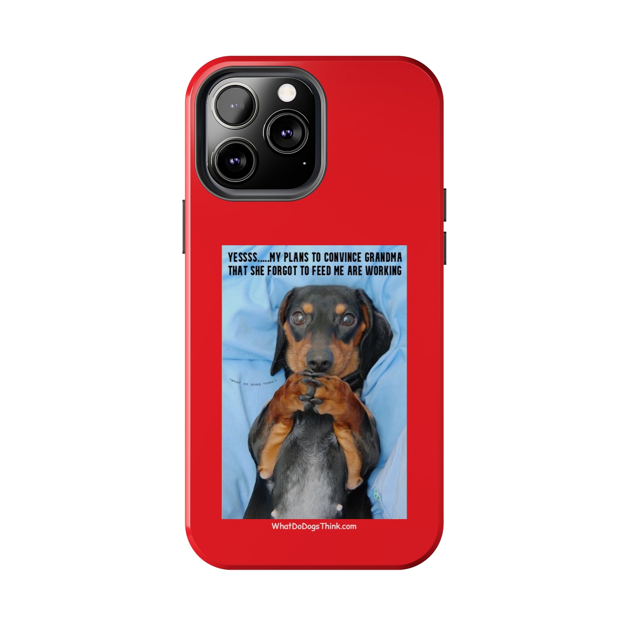 Grandma Red Tough Phone Cases