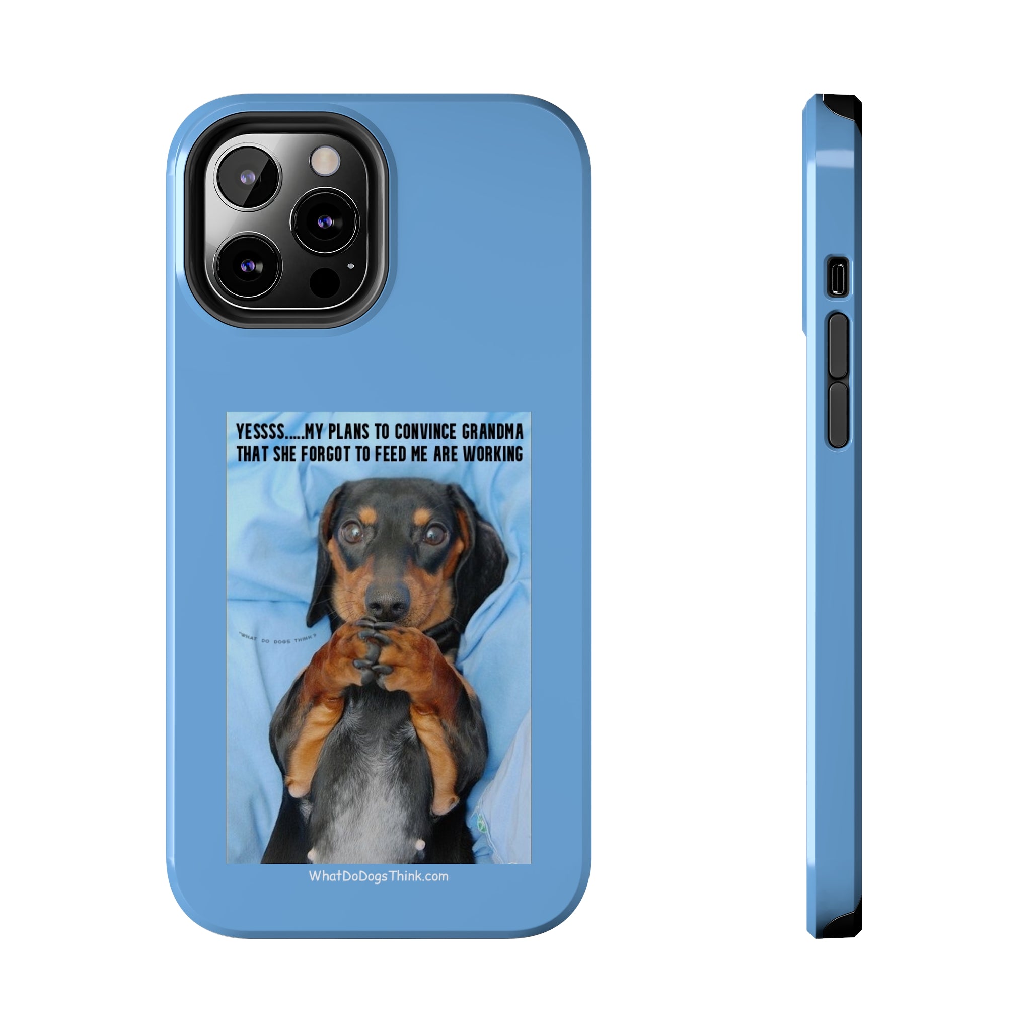 Grandma Blue Tough Phone Cases