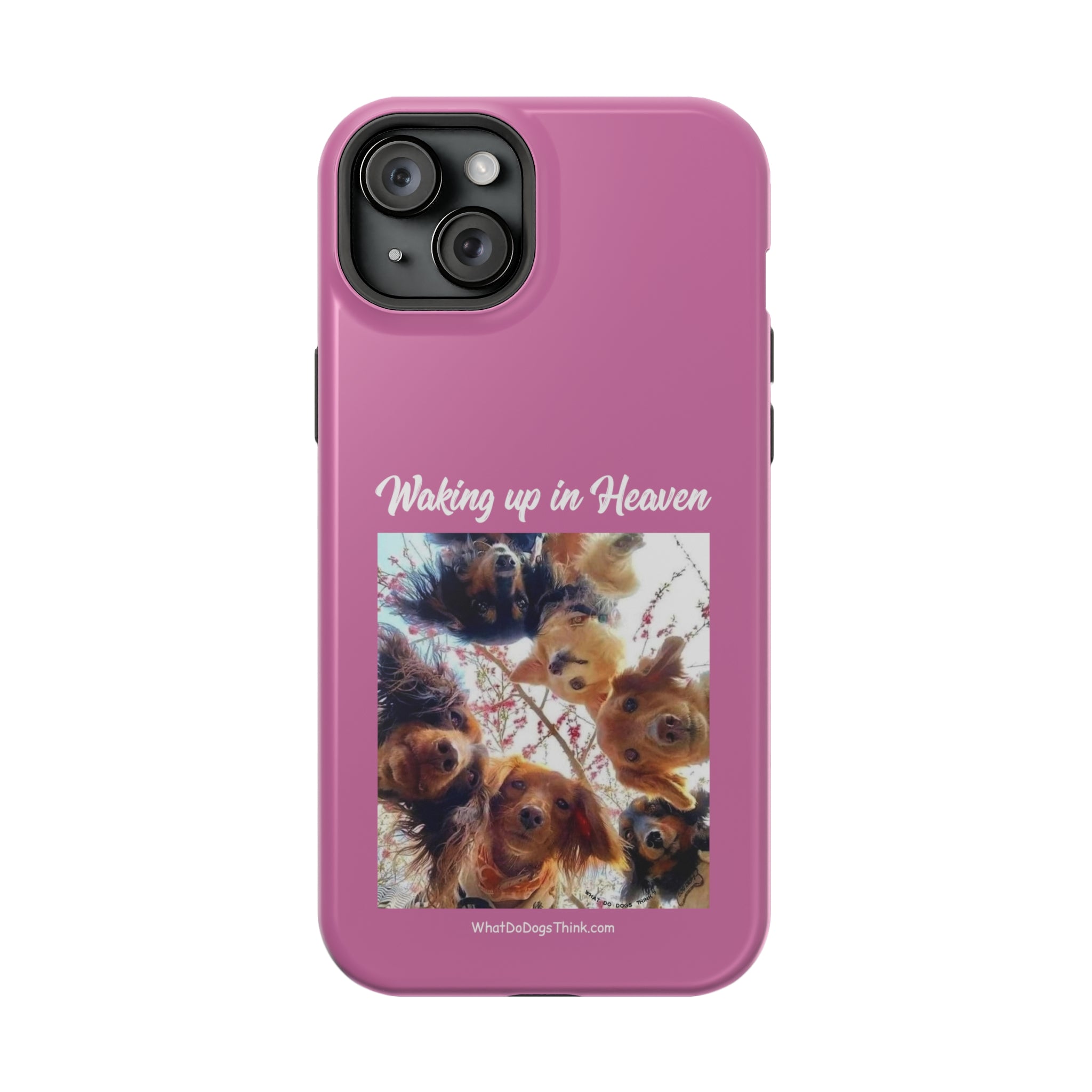 Waking Up In Heaven Pink MagSafe Tough Cases