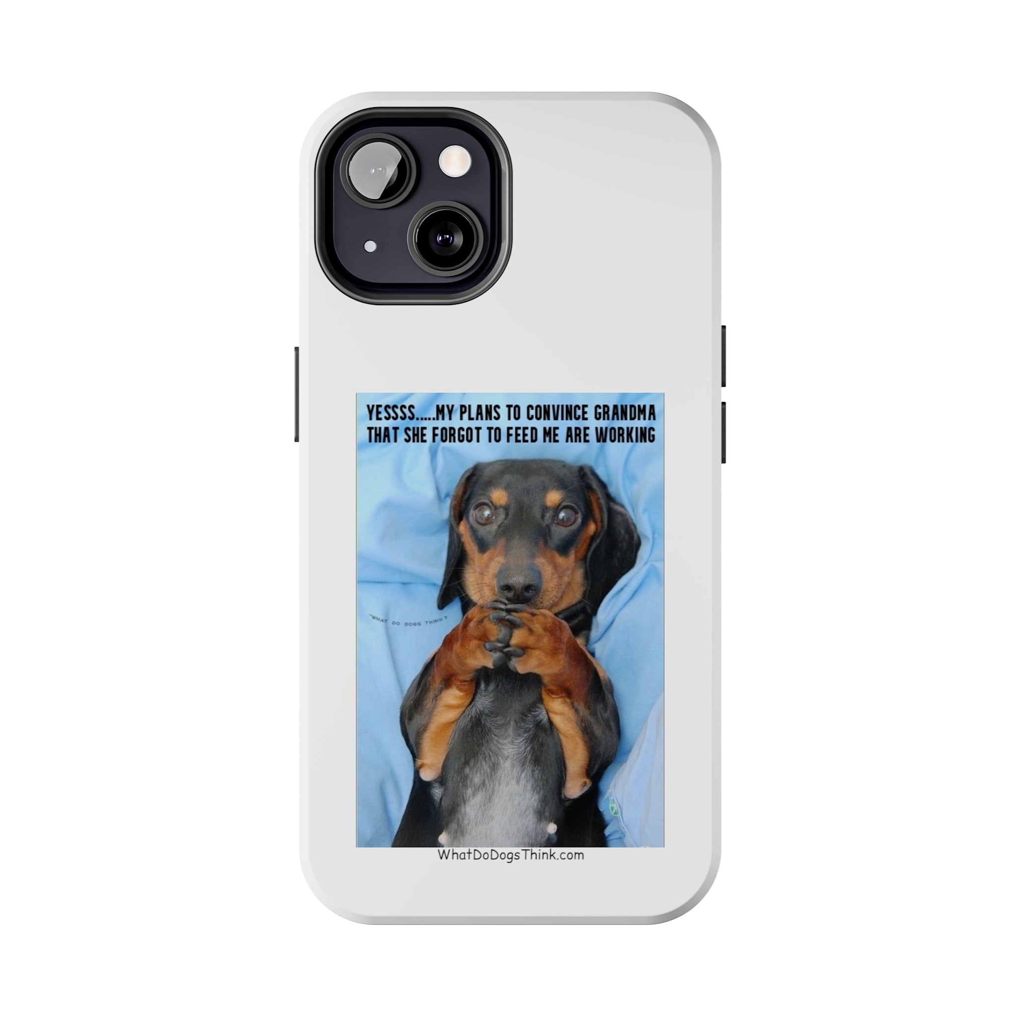 Grandma White Tough Phone Cases