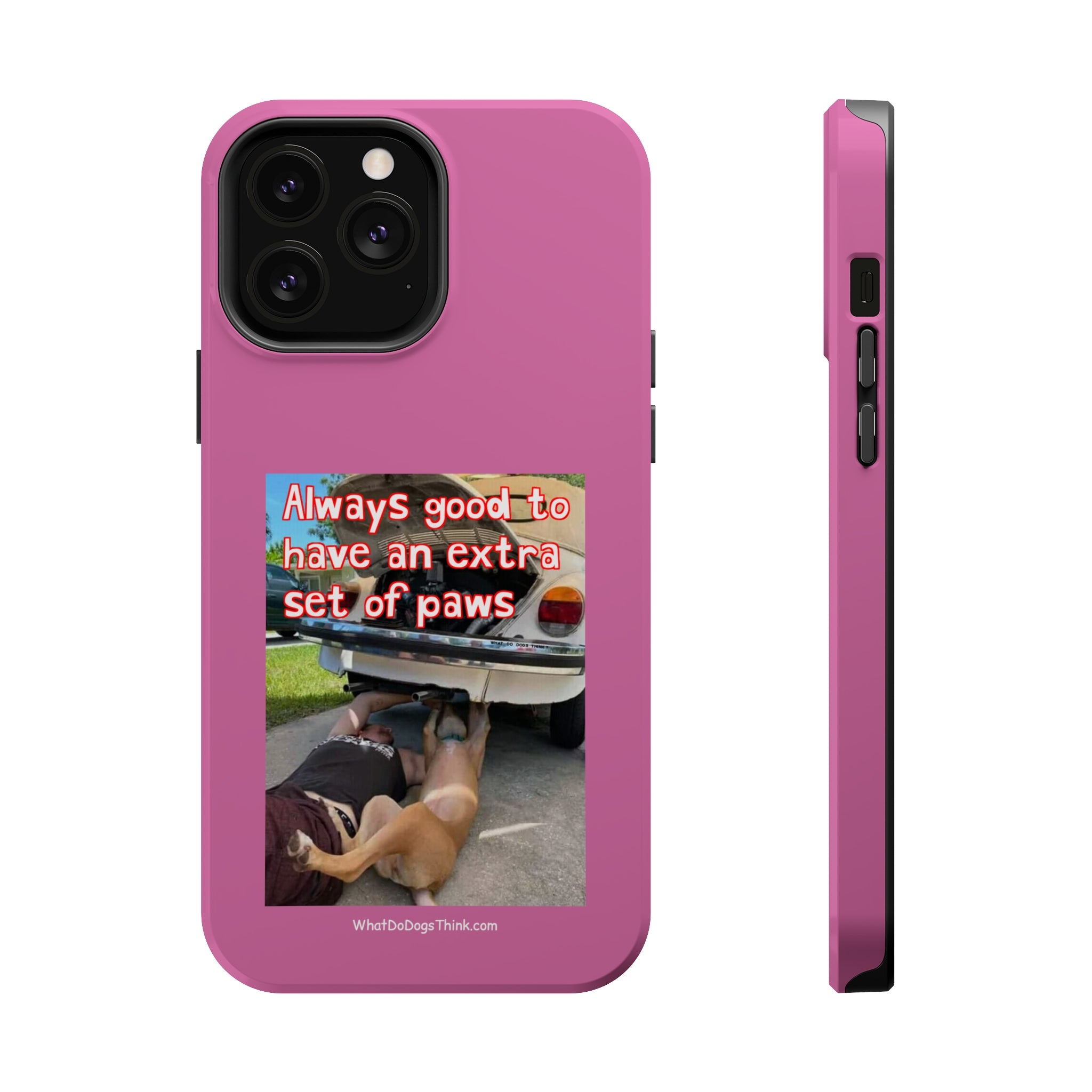 Extra Paw Pink MagSafe Tough Cases