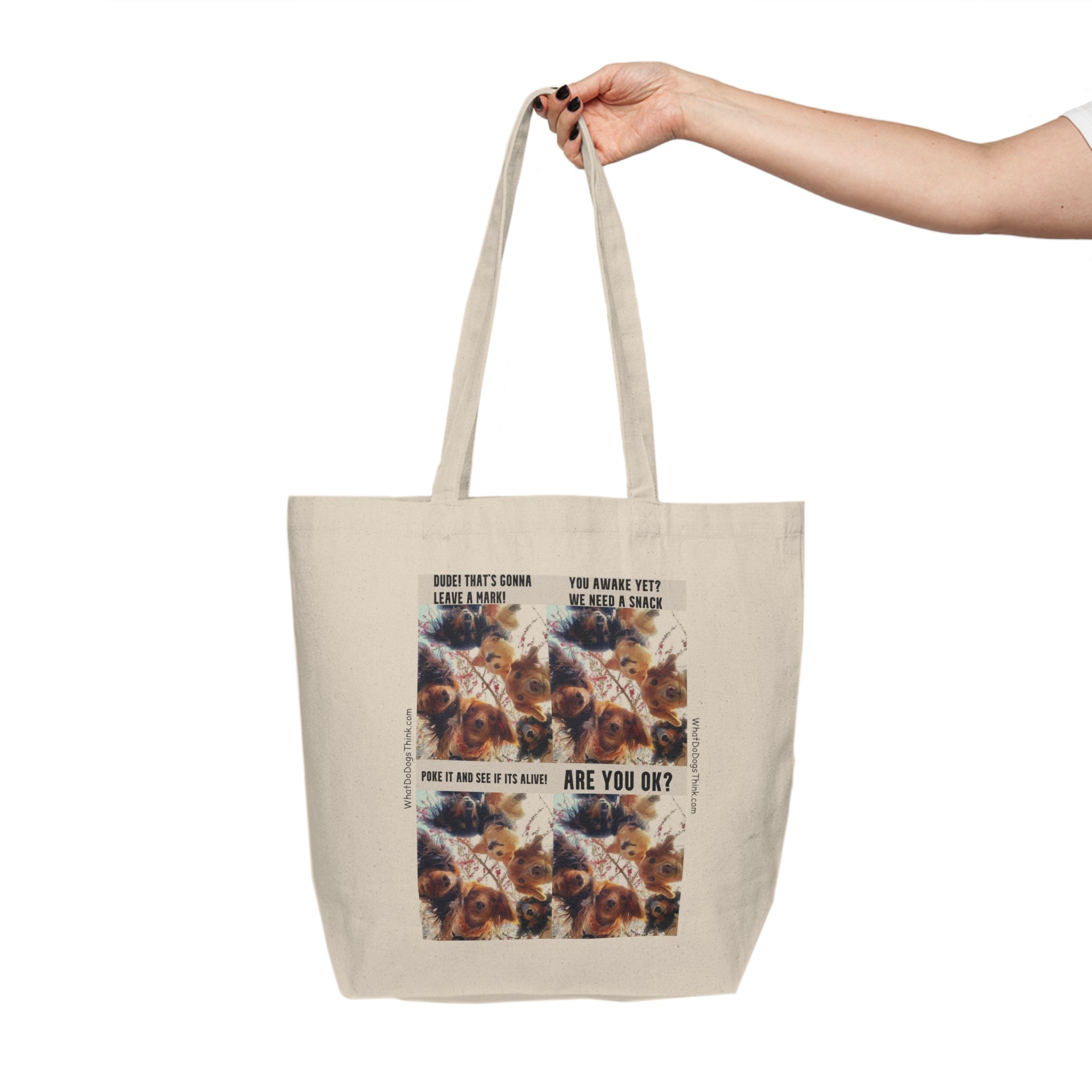 Are You OK? Canvas Shopping Tote