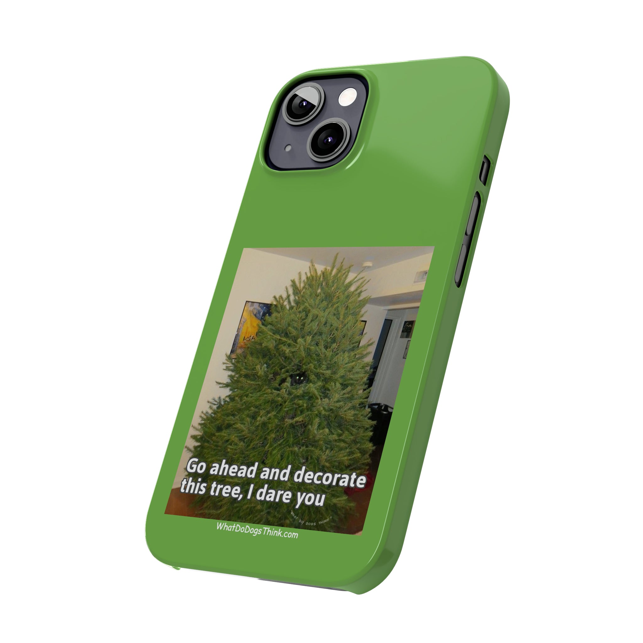 I Dare You Green Slim Phone Case