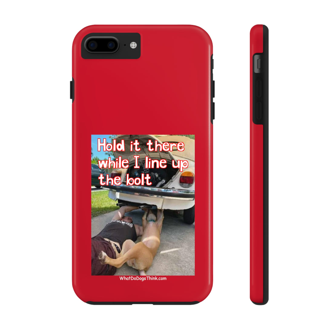 Hold it Red Tough Phone Cases