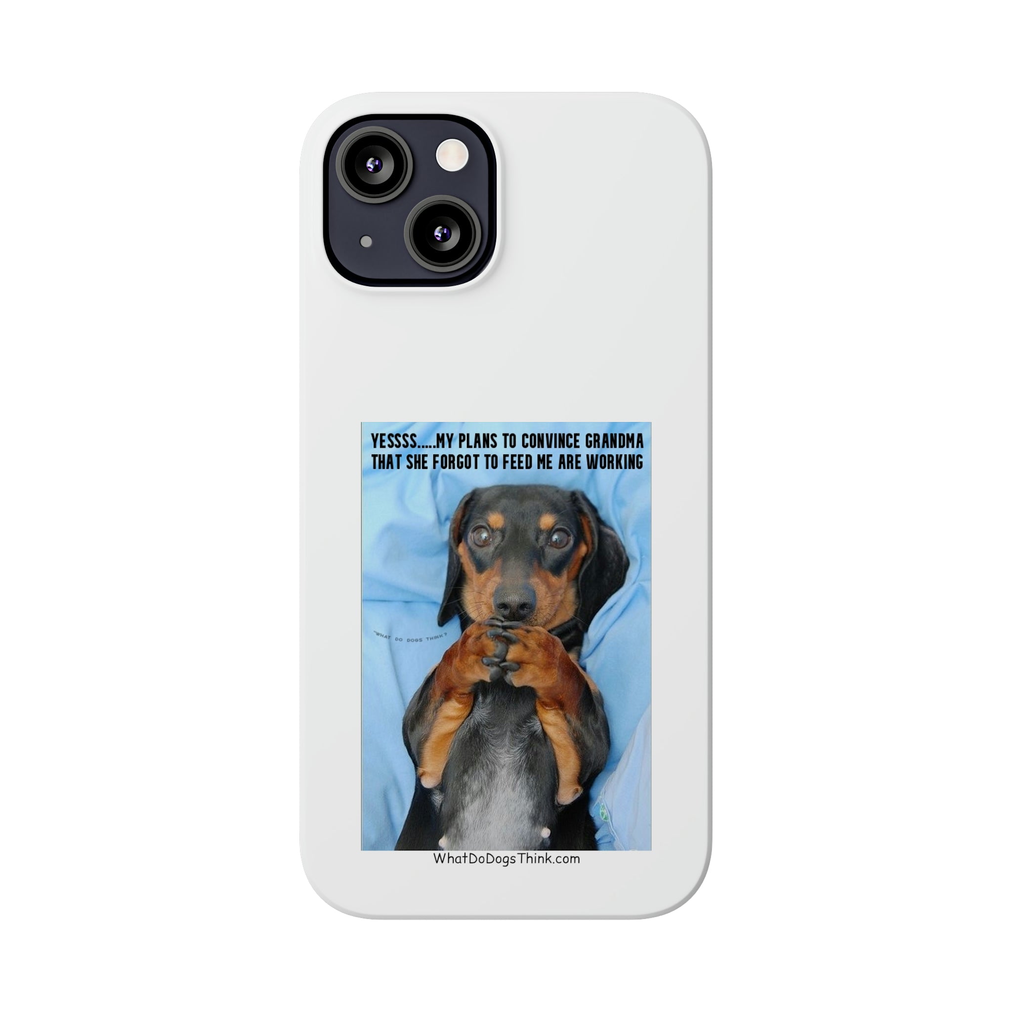Grandma White Slim Phone Cases