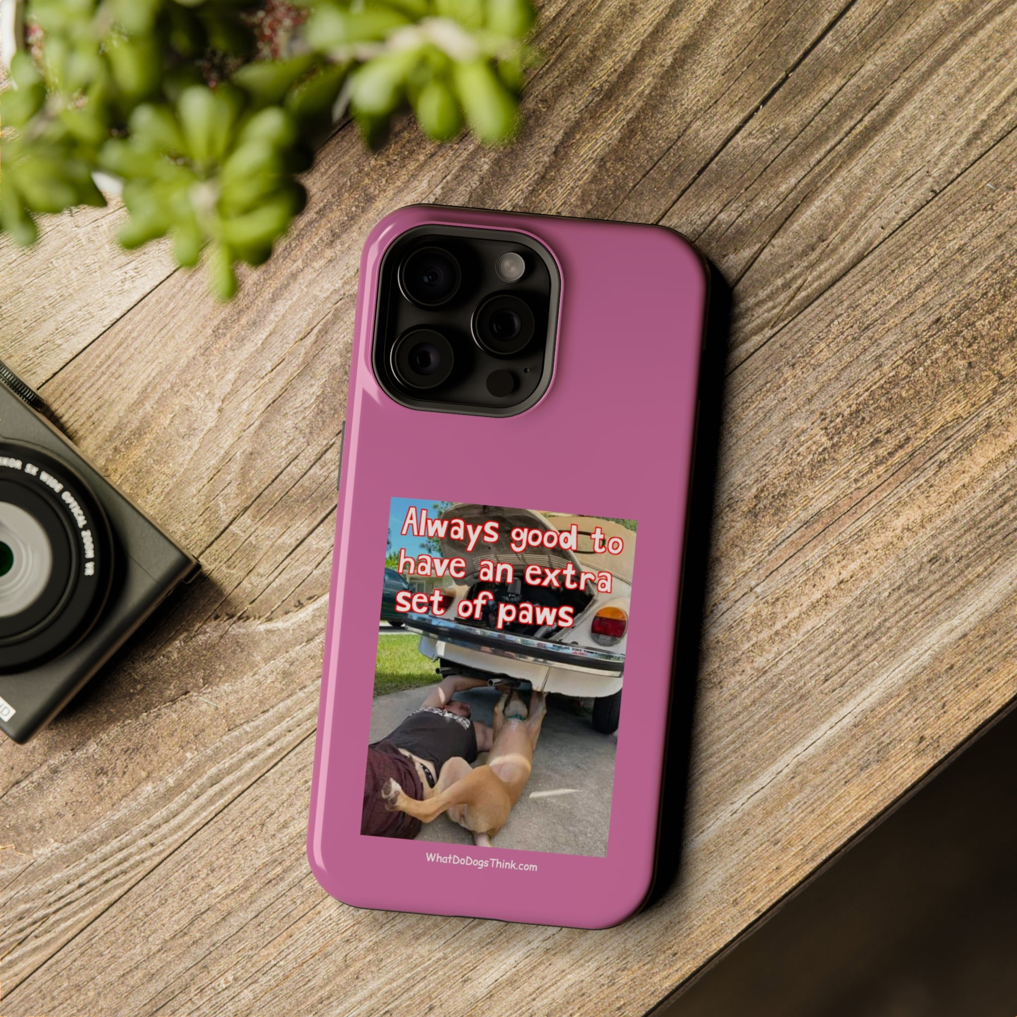 Extra Paw Pink MagSafe Tough Cases