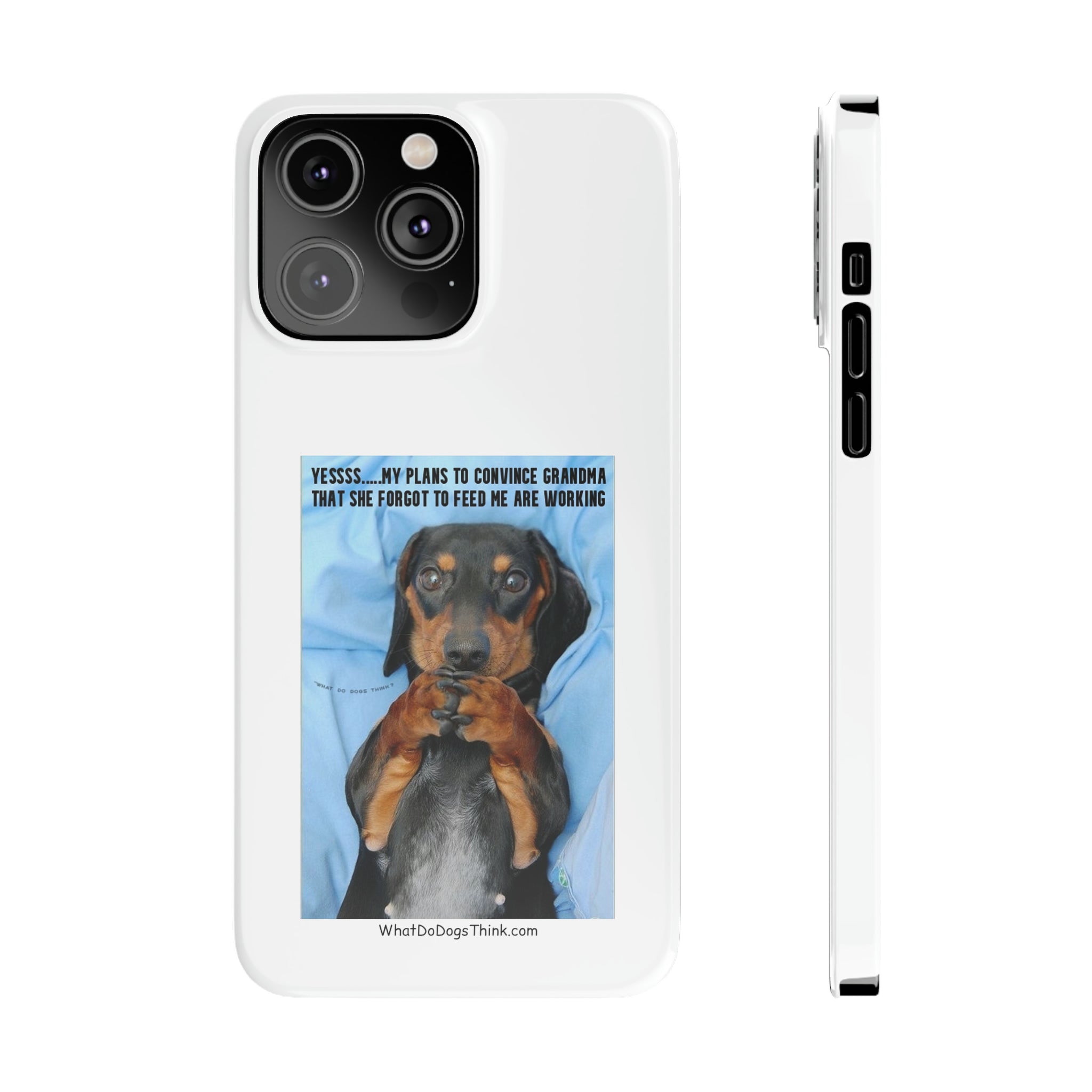 Grandma White Slim Phone Cases