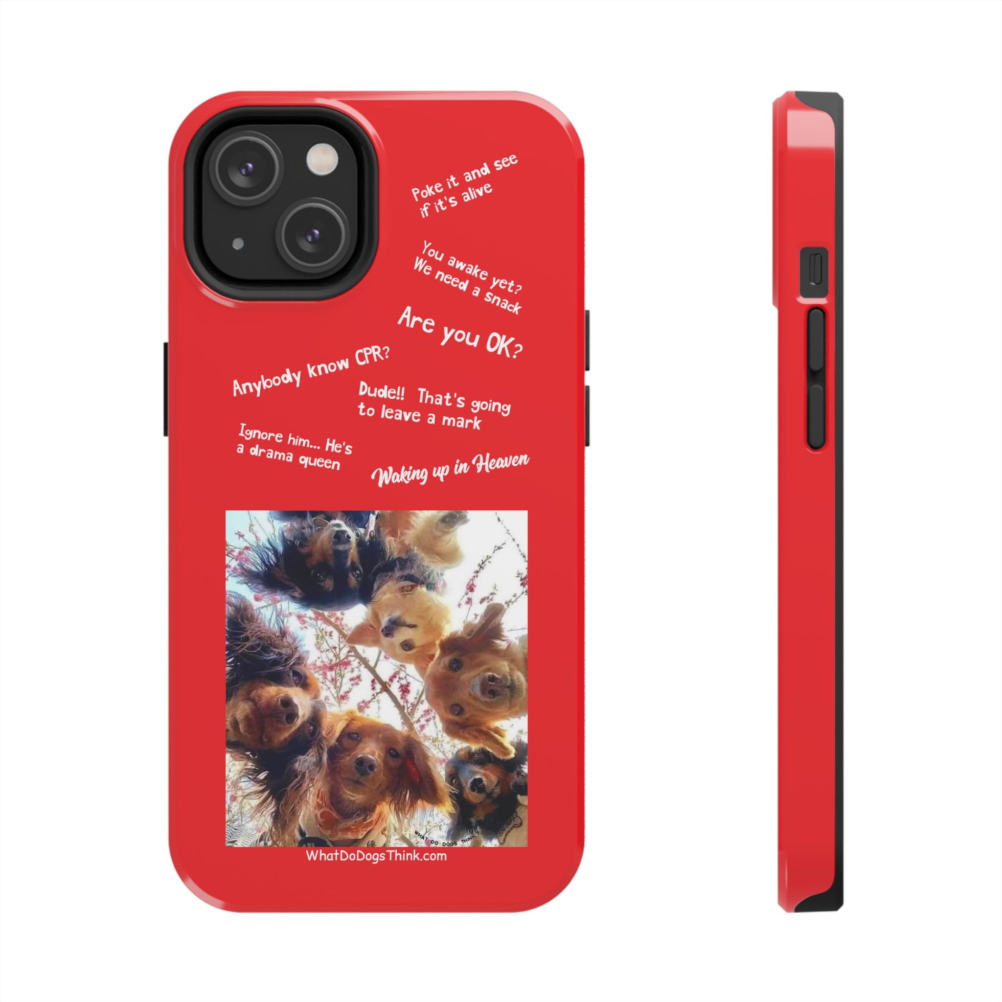 Are you OK? Compilation Red Tough Phone Cases