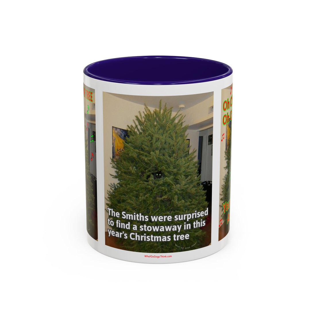 Christmas Tree Cat Mug