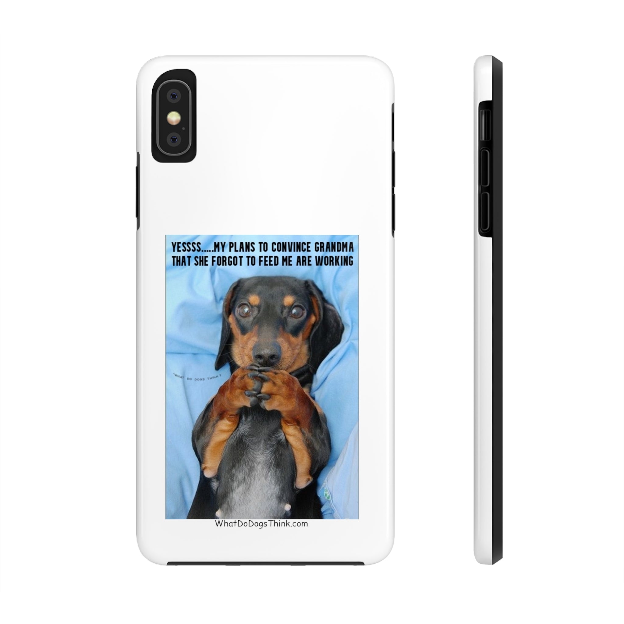 Grandma White Tough Phone Cases