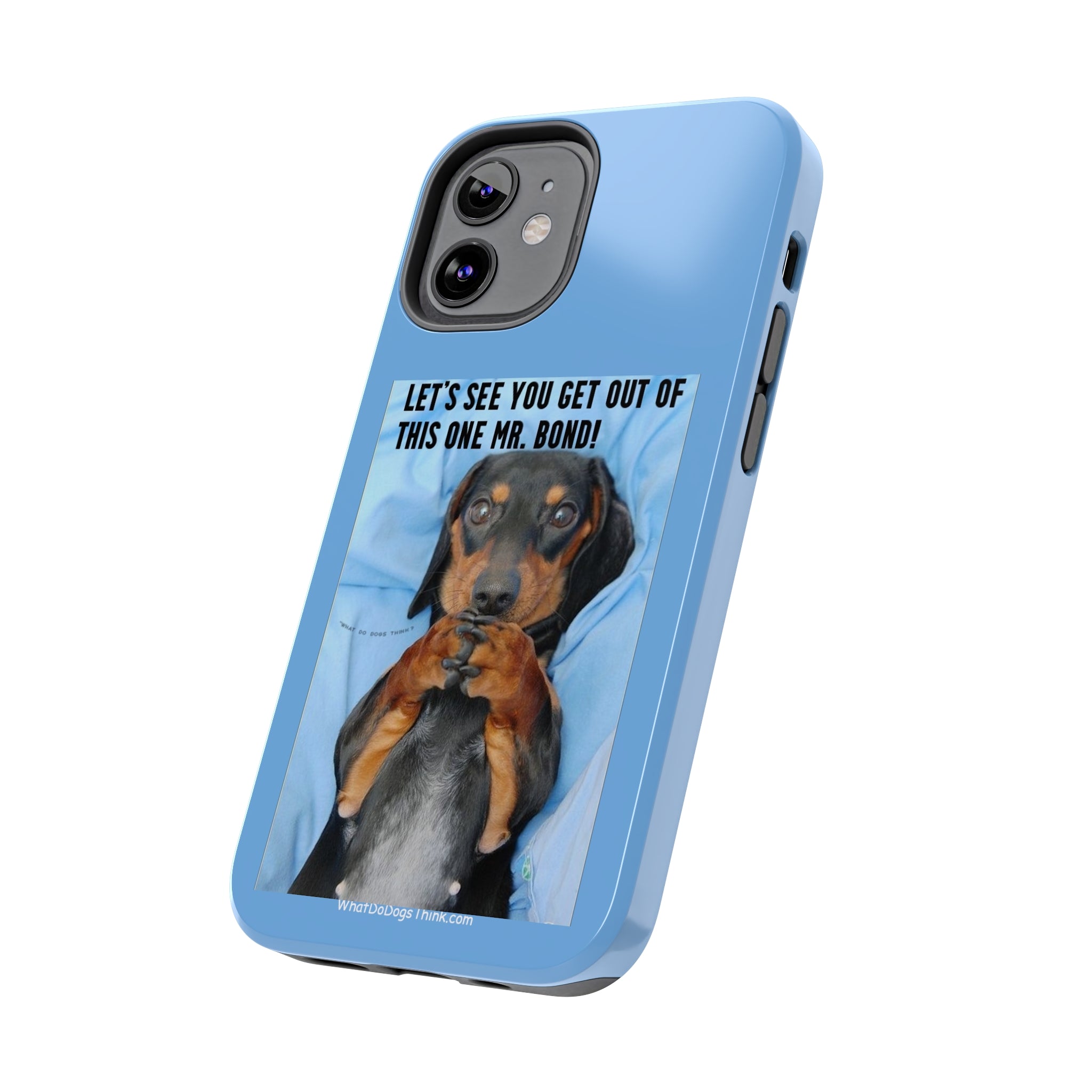 Mr Bond Blue Tough Phone Cases