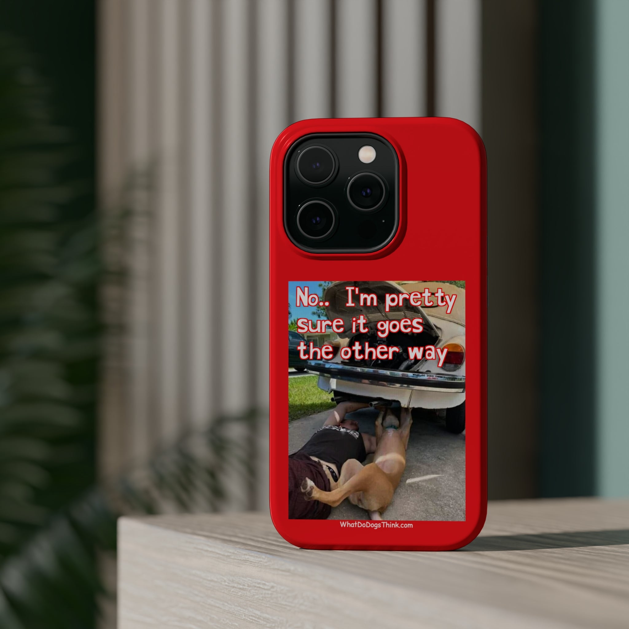 Other Way Red MagSafe Tough Cases