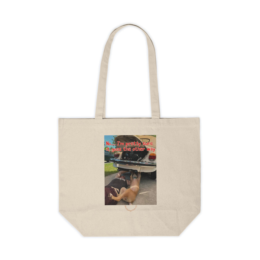 VW helper Canvas Shopping Tote