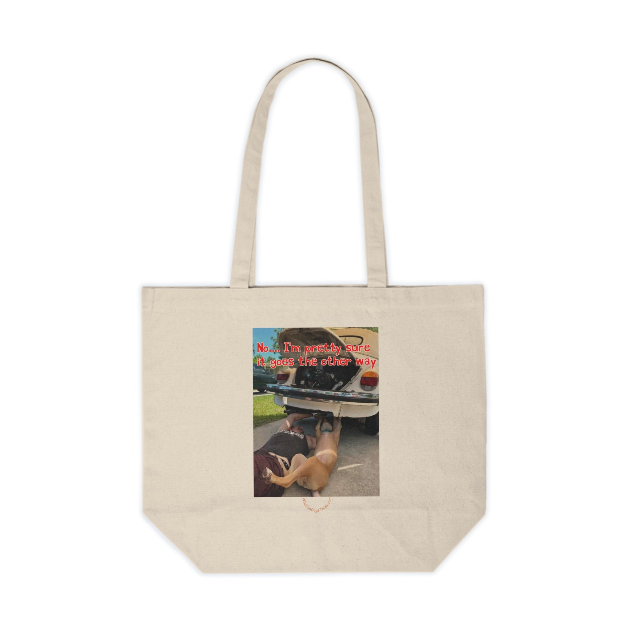 VW helper Canvas Shopping Tote