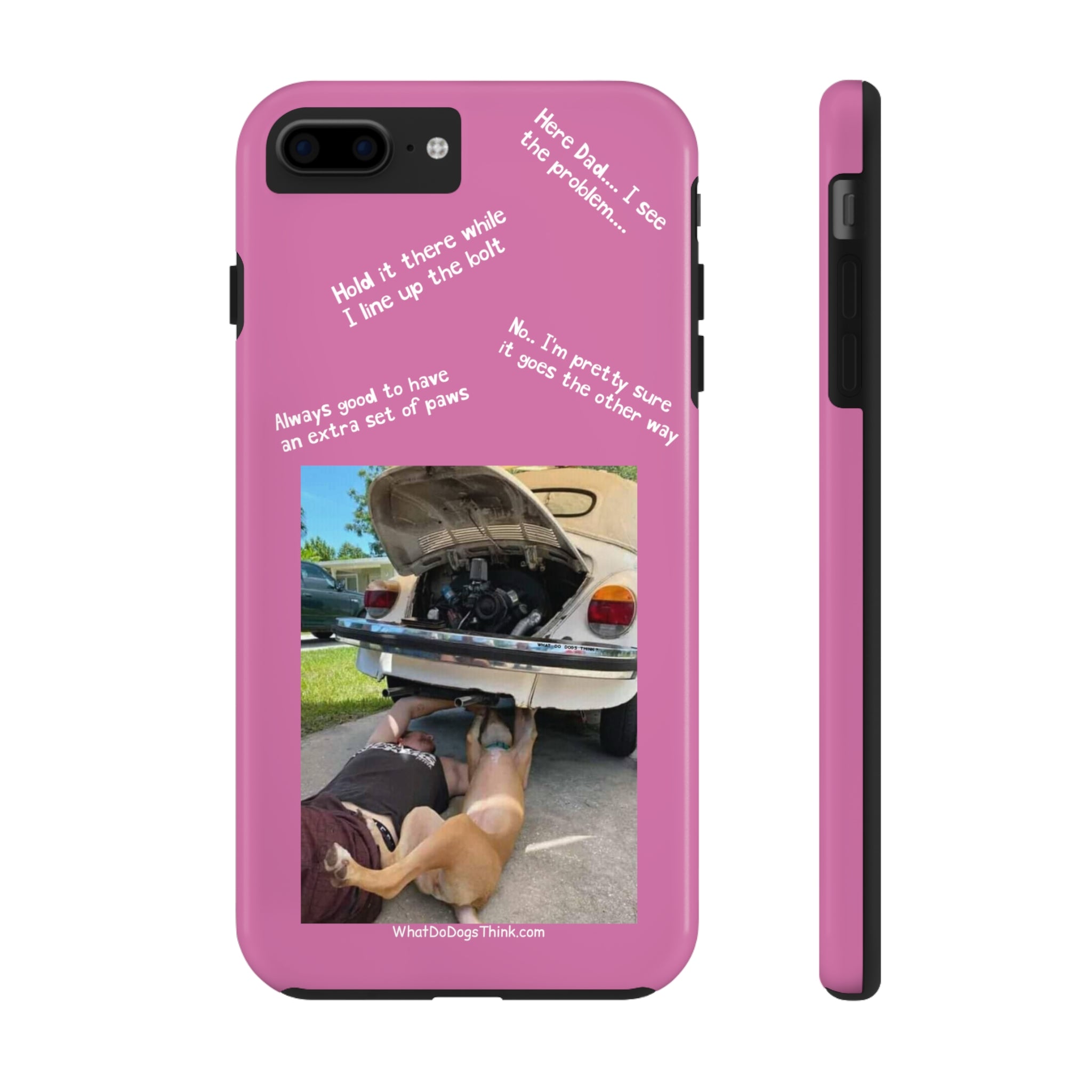 Bug Helper Compilation Pink Tough Phone Cases