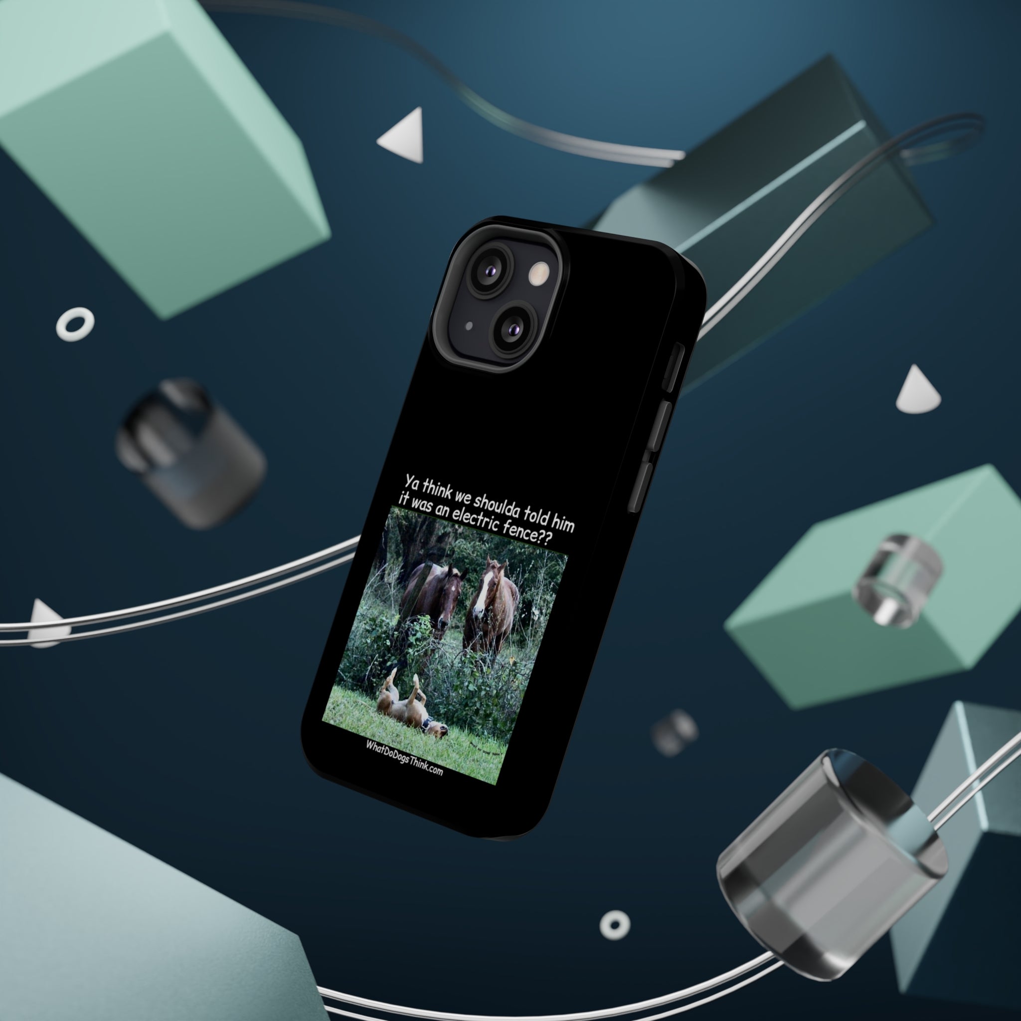 Electric Fence Black MagSafe Tough Cases