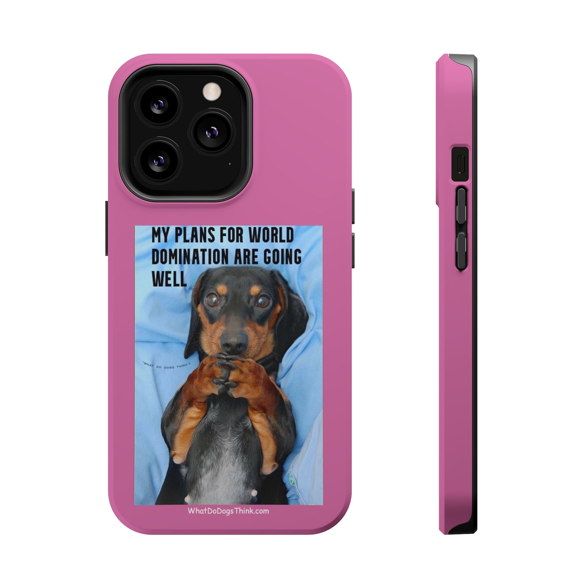 World Domination Pink MagSafe Tough Cases