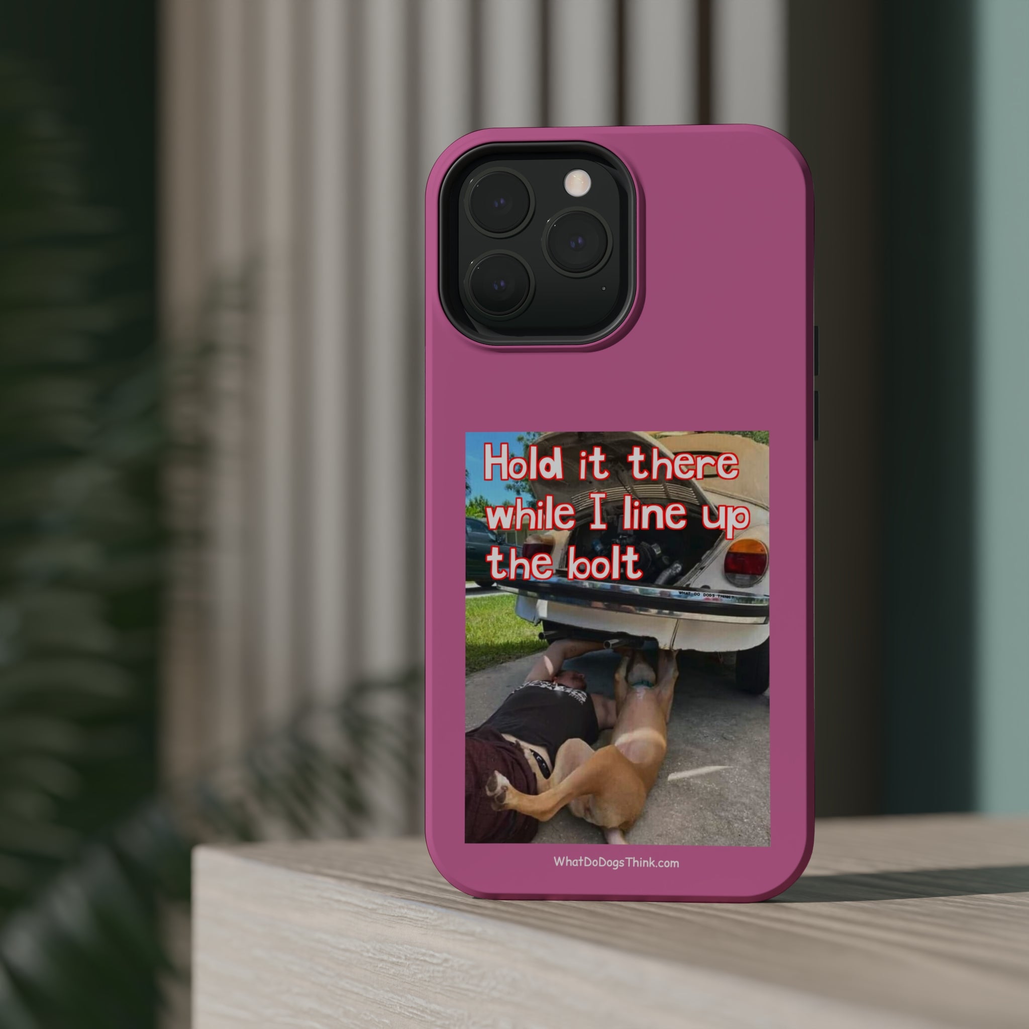 Hold It Pink MagSafe Tough Cases