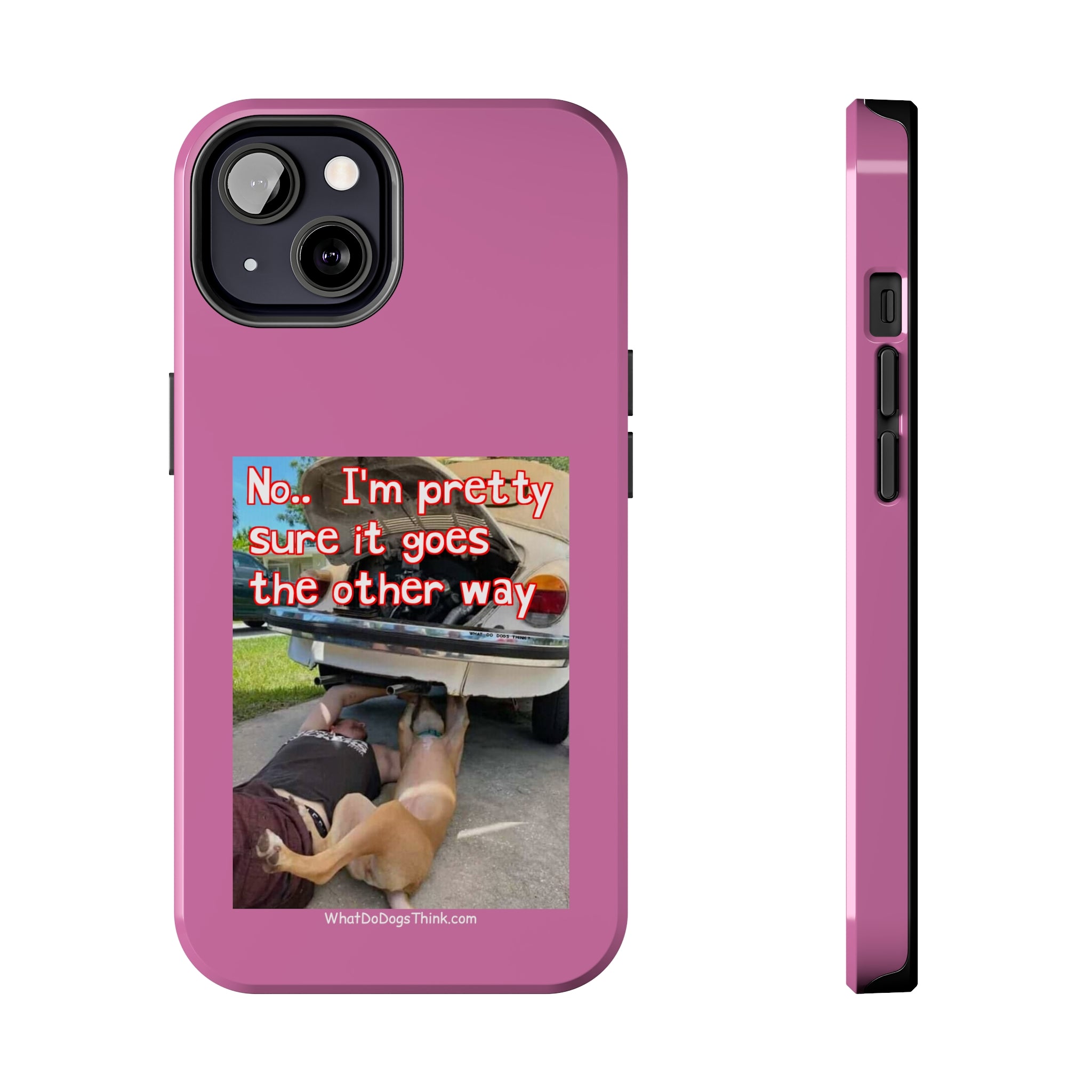 Other Way Pink Tough Phone Cases