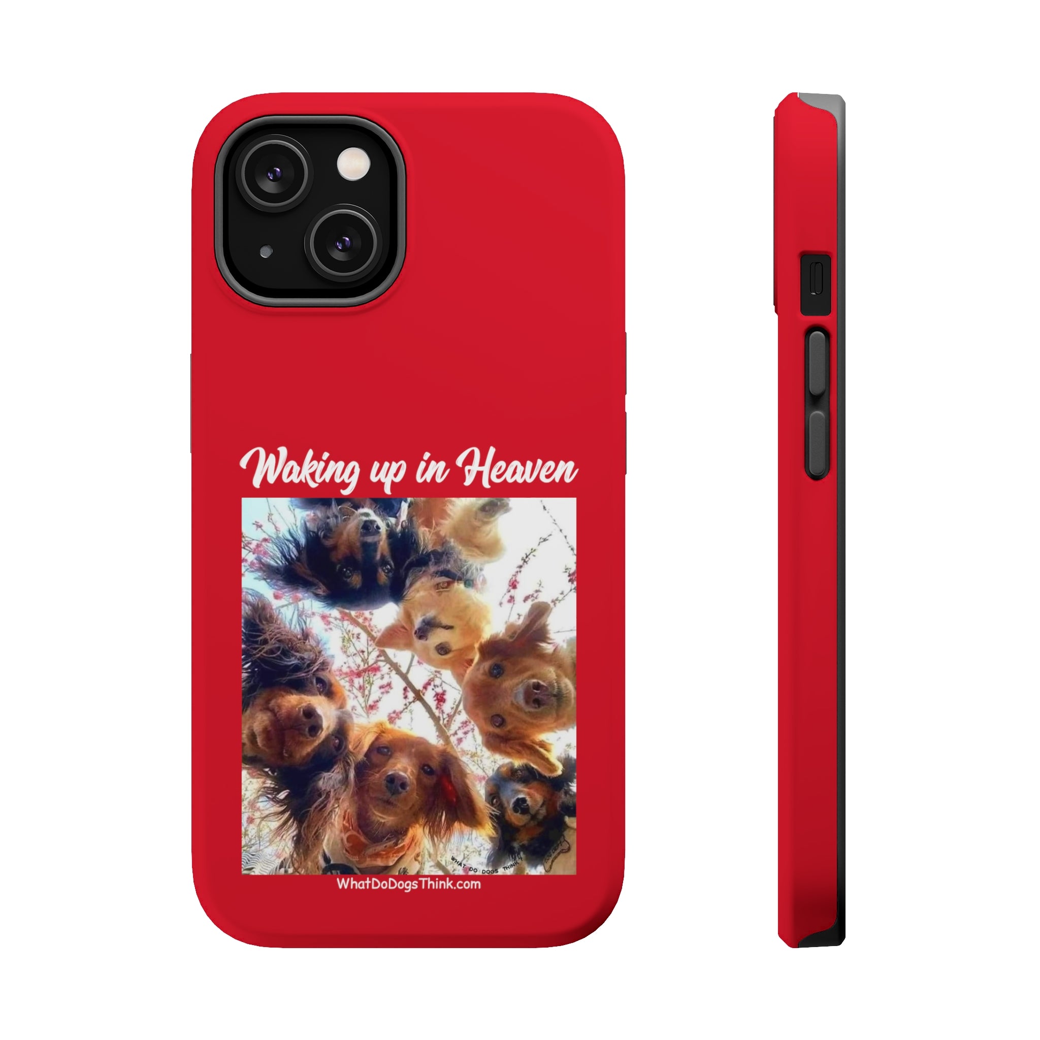 Waking Up In Heaven Red MagSafe Tough Cases