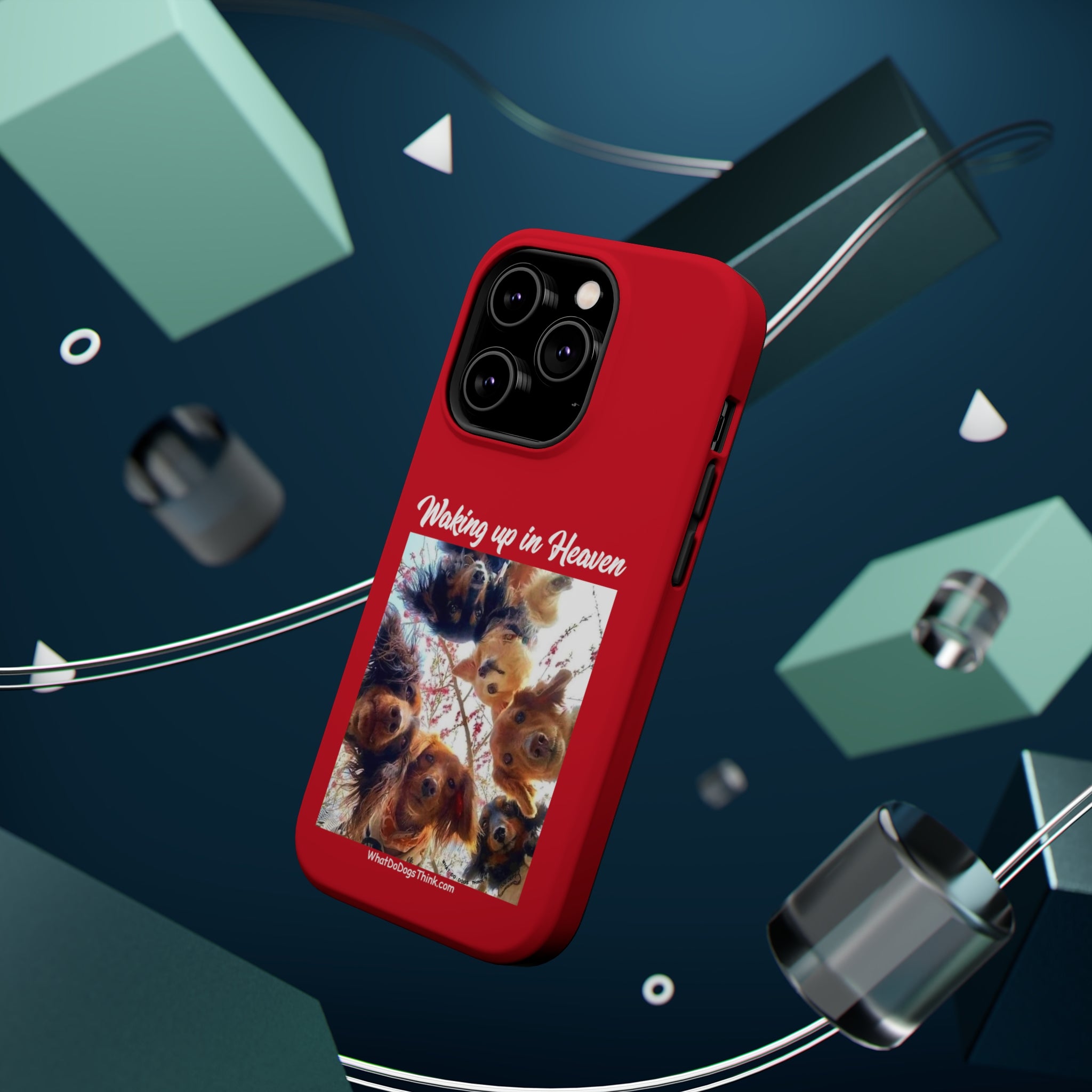 Waking Up In Heaven Red MagSafe Tough Cases