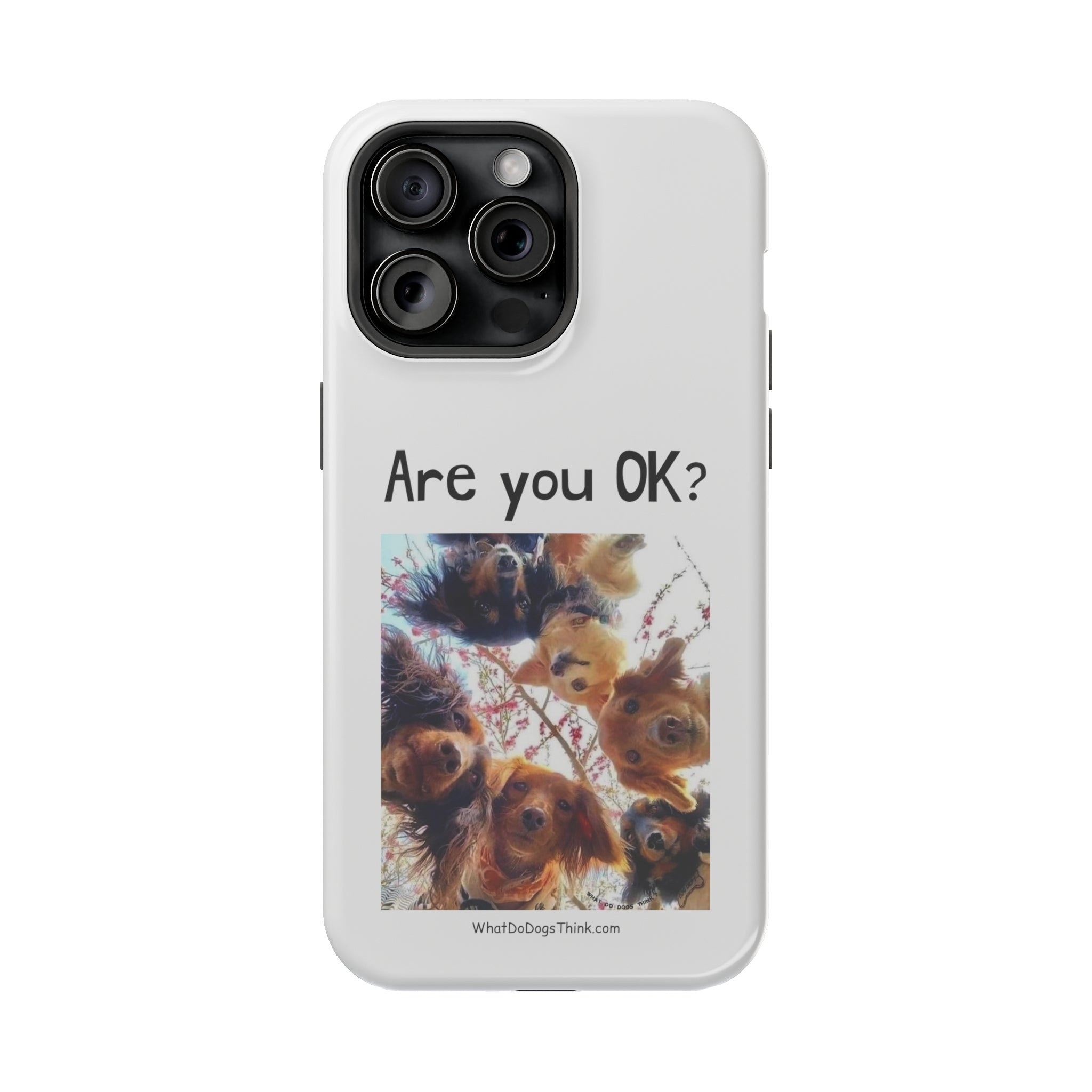 Are you OK? White MagSafe Tough Cases