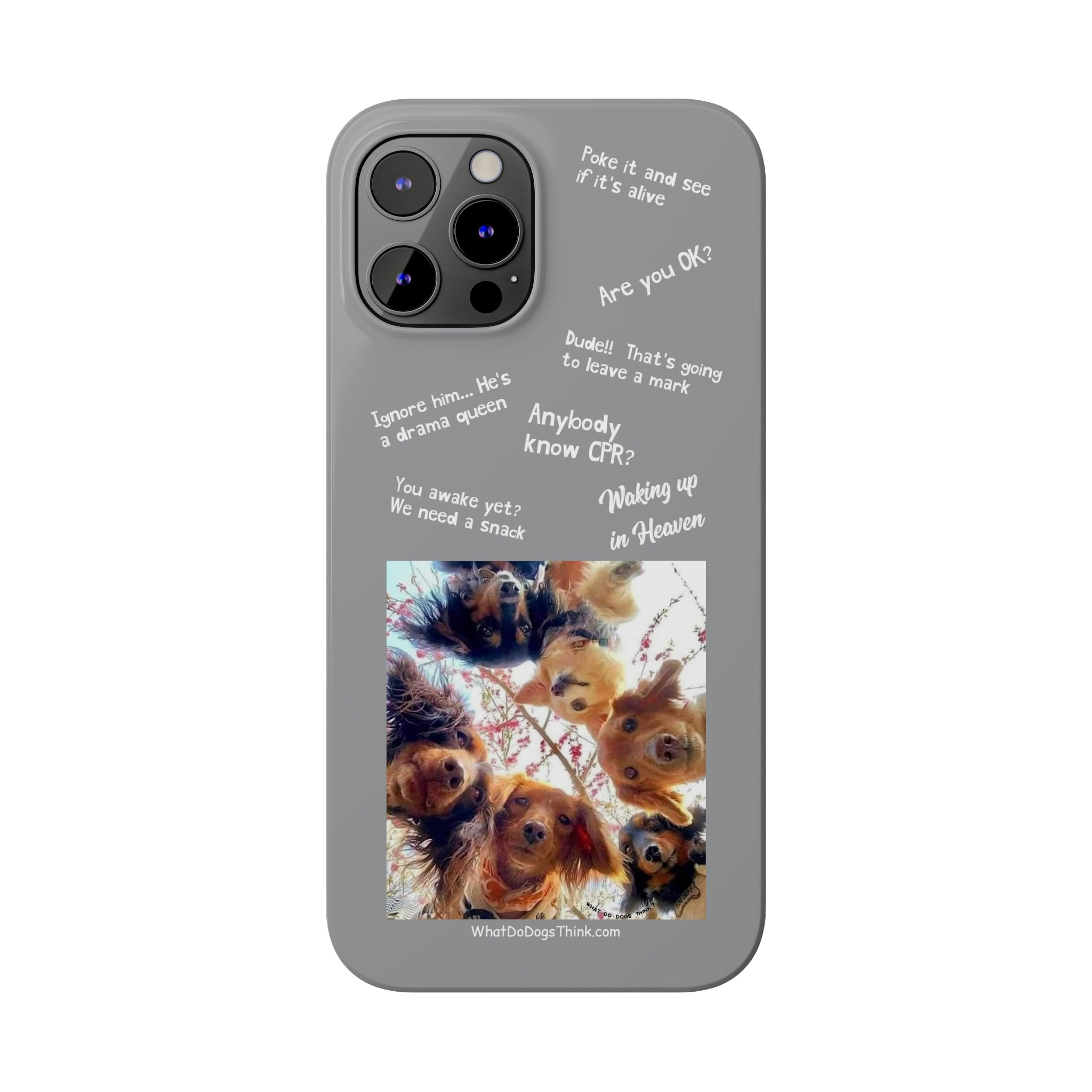 Are You OK? Compilation Grey Slim Phone Cases