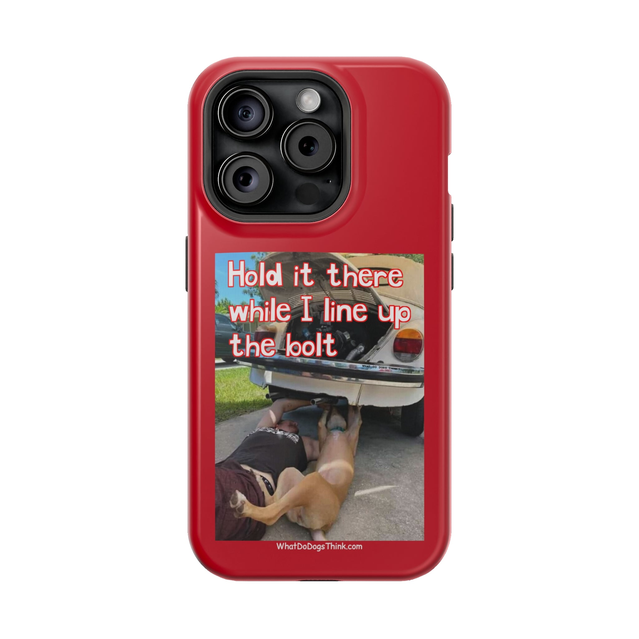 Hold It Red MagSafe Tough Cases