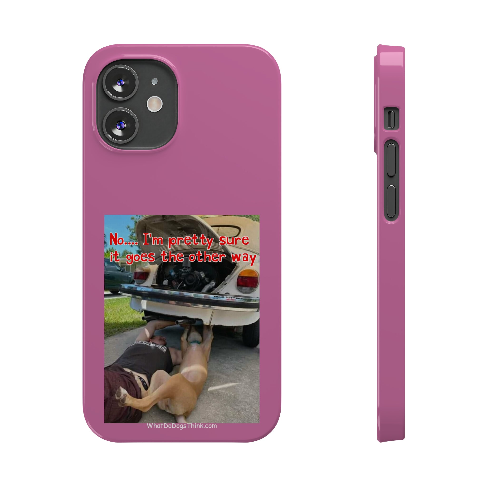 Other Way Pink Slim Phone Cases