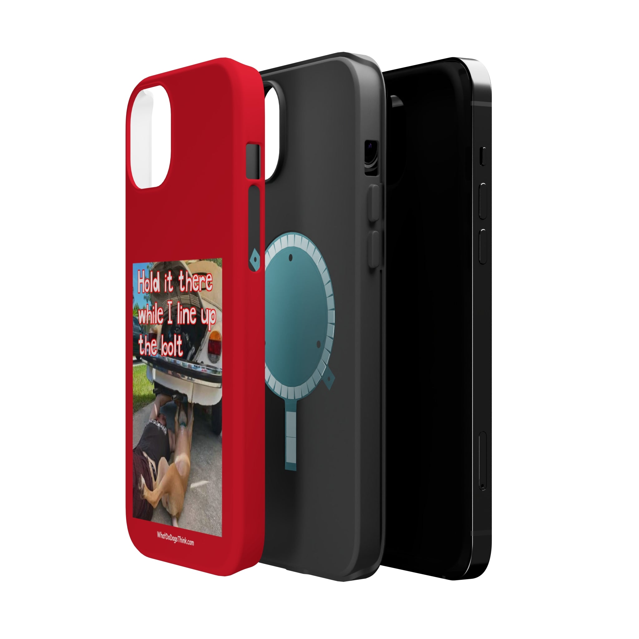 Hold It Red MagSafe Tough Cases