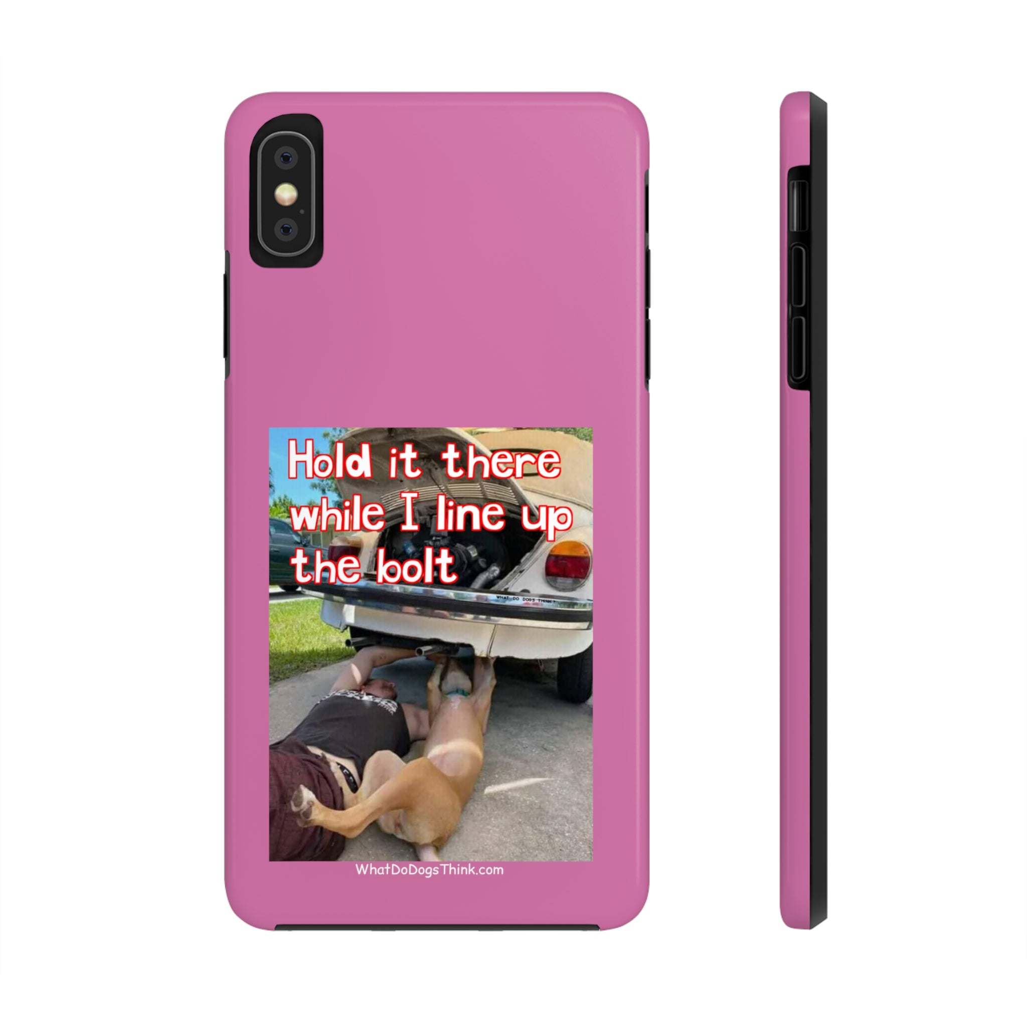 Hold it Pink Tough Phone Cases
