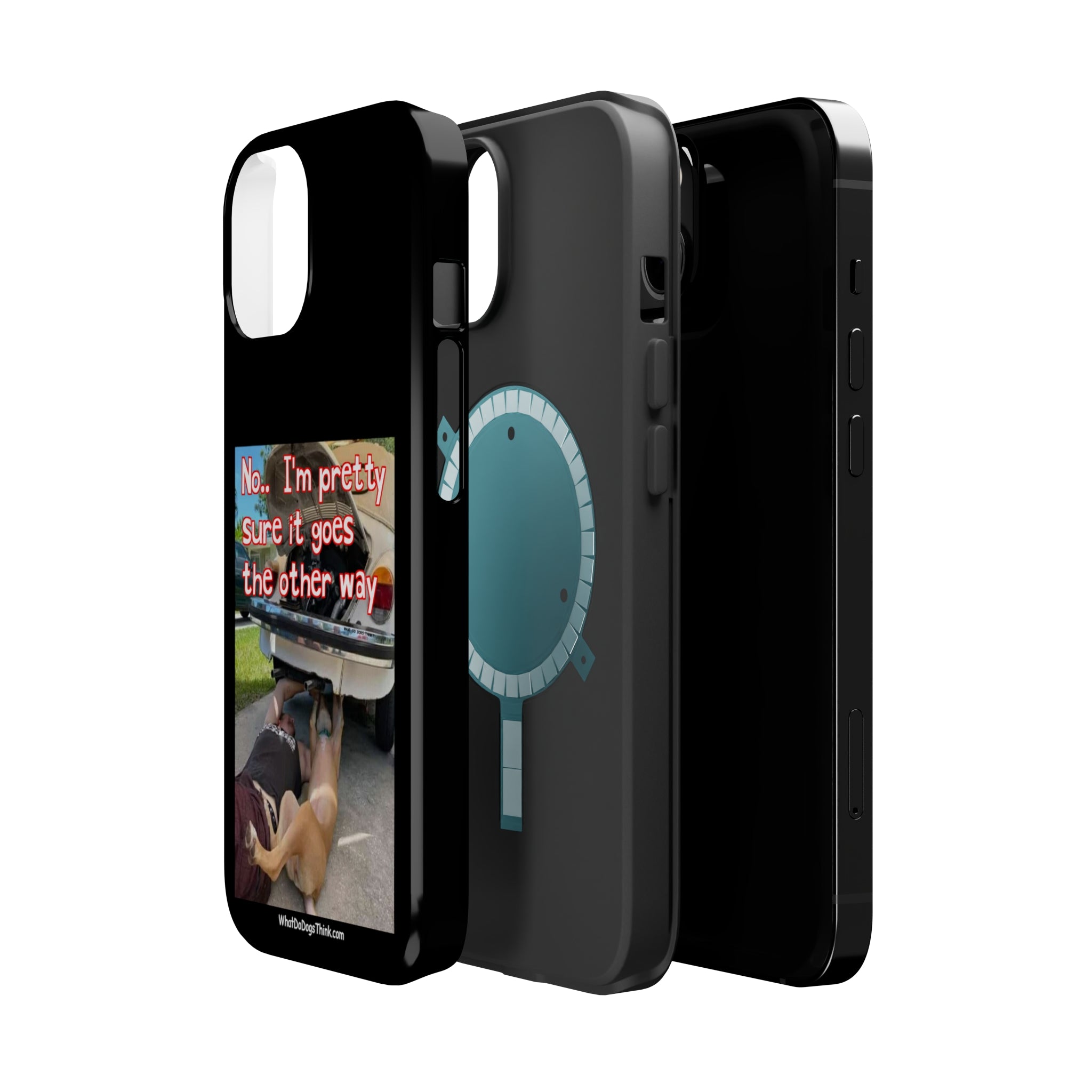 Other Way Black MagSafe Tough Cases