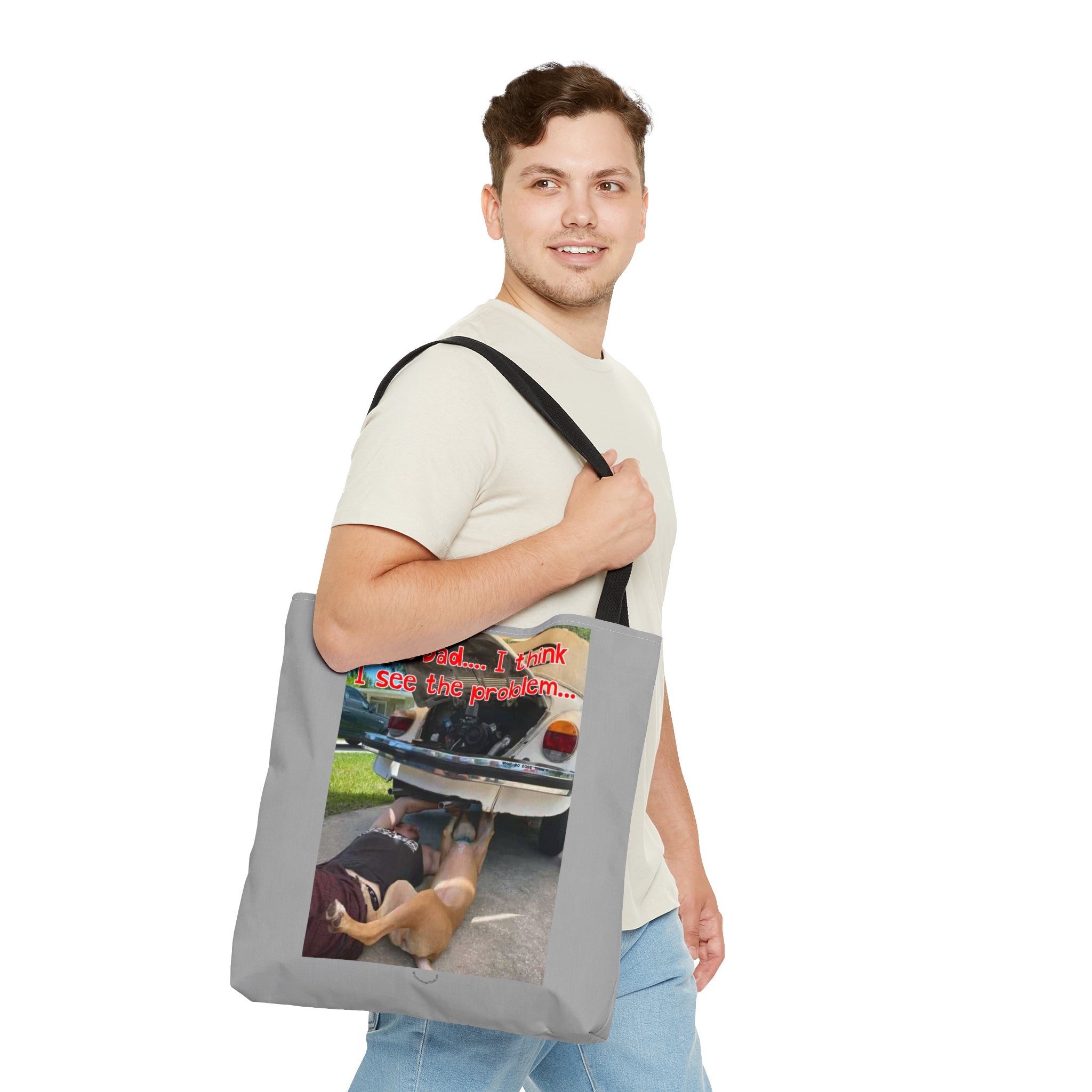 VW Helper Grey Tote Bag