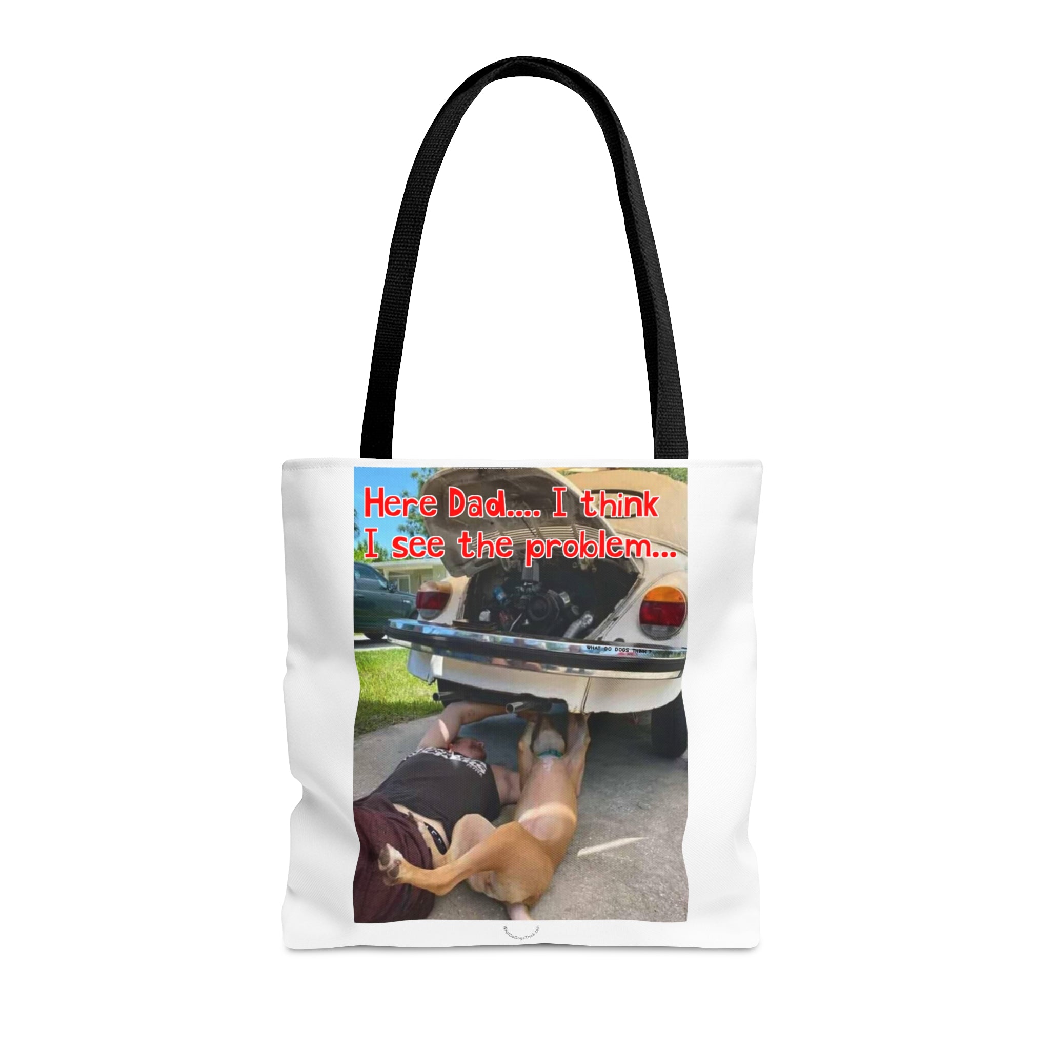 VW Helper White Tote Bag