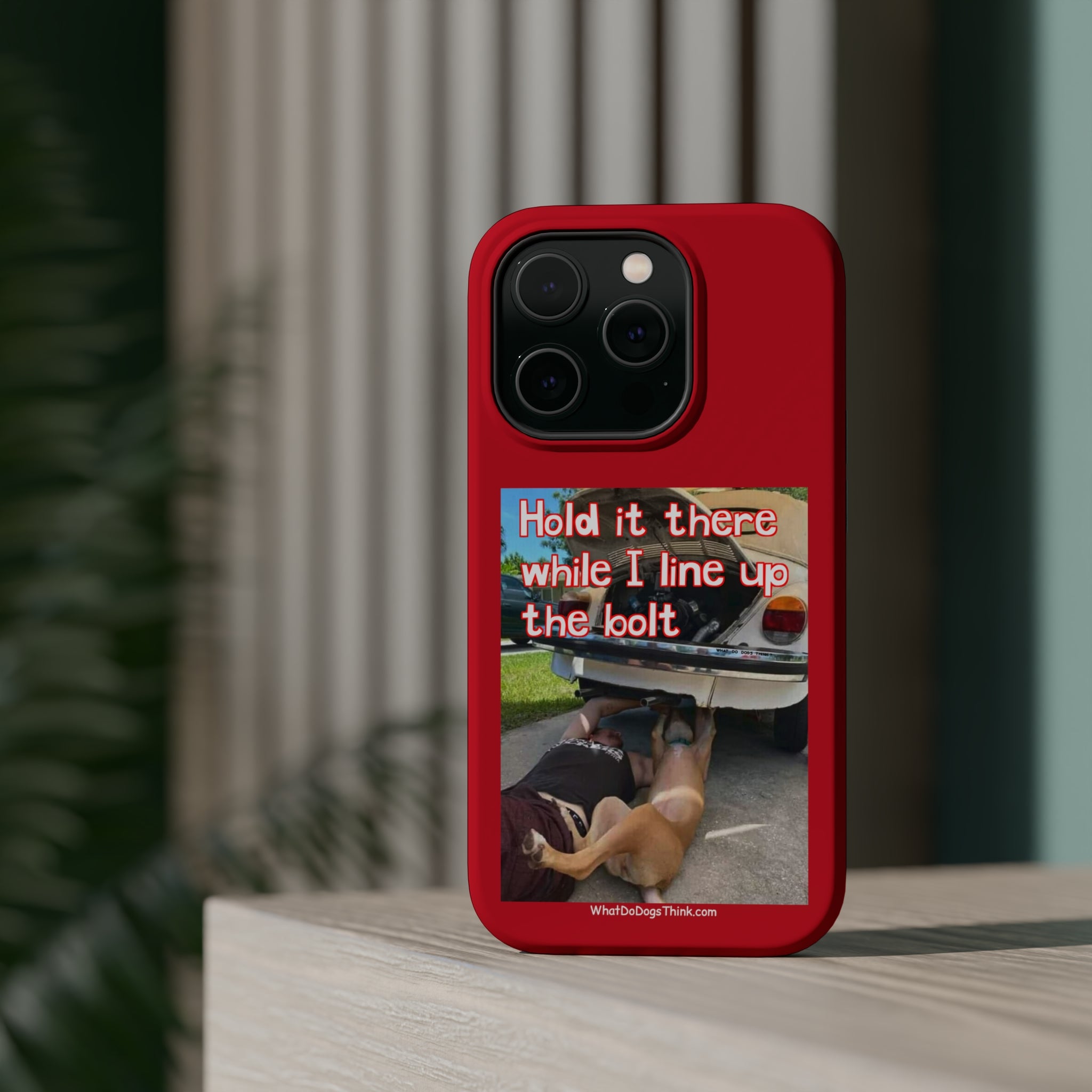 Hold It Red MagSafe Tough Cases