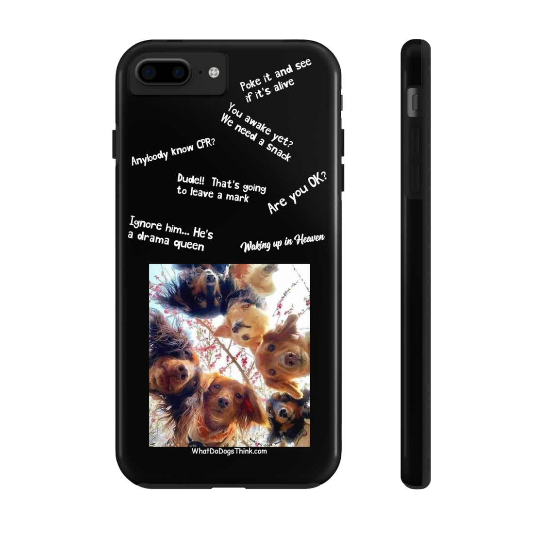 Are you OK? Compilation Black Tough Phone Cases